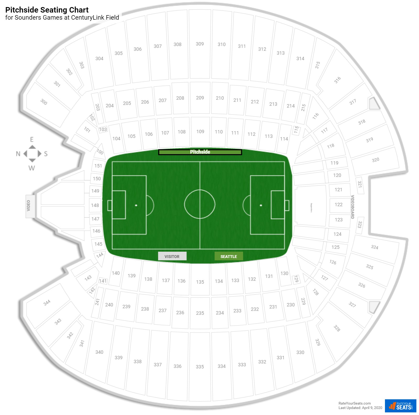 Sounders Tickets Seating Chart