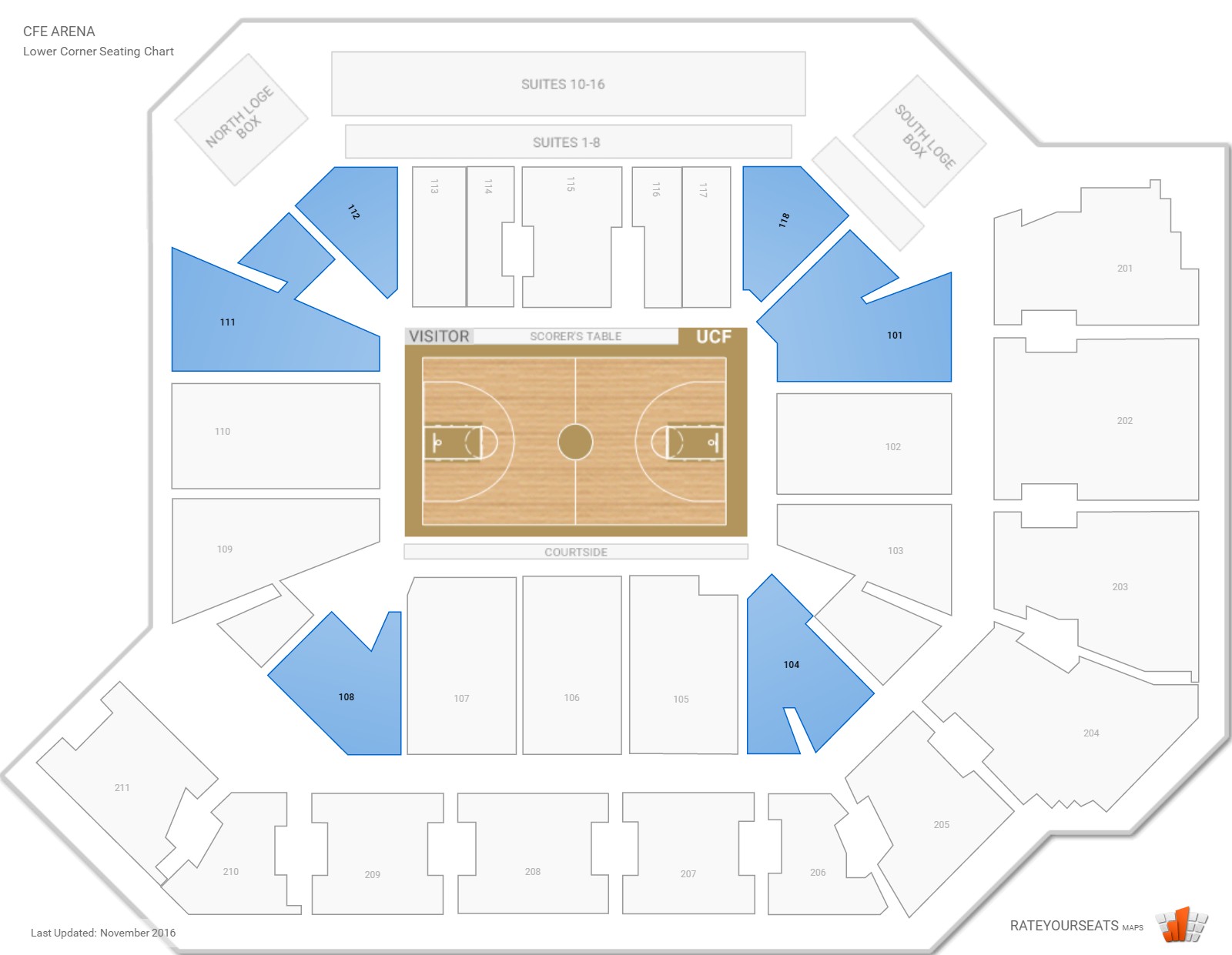 Ucf Football Seating Chart