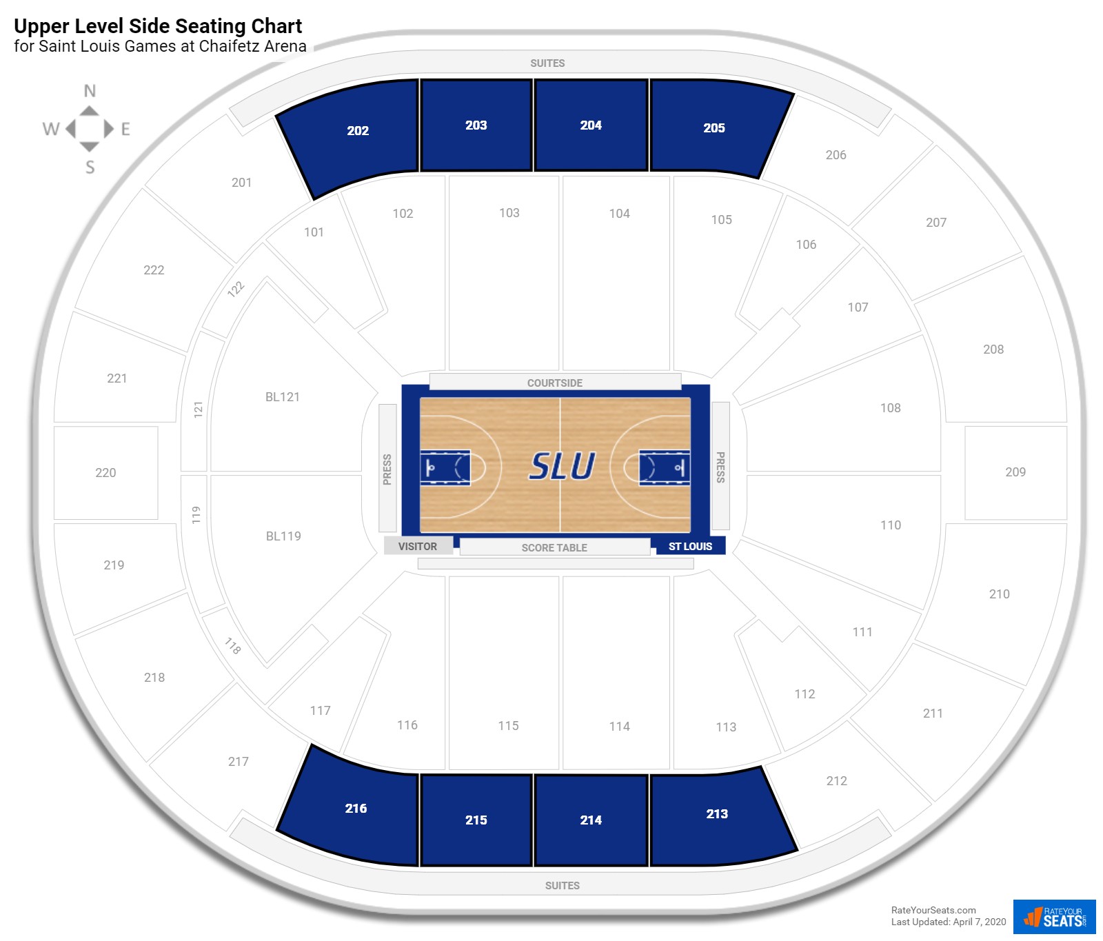 Chaifetz Seating Chart