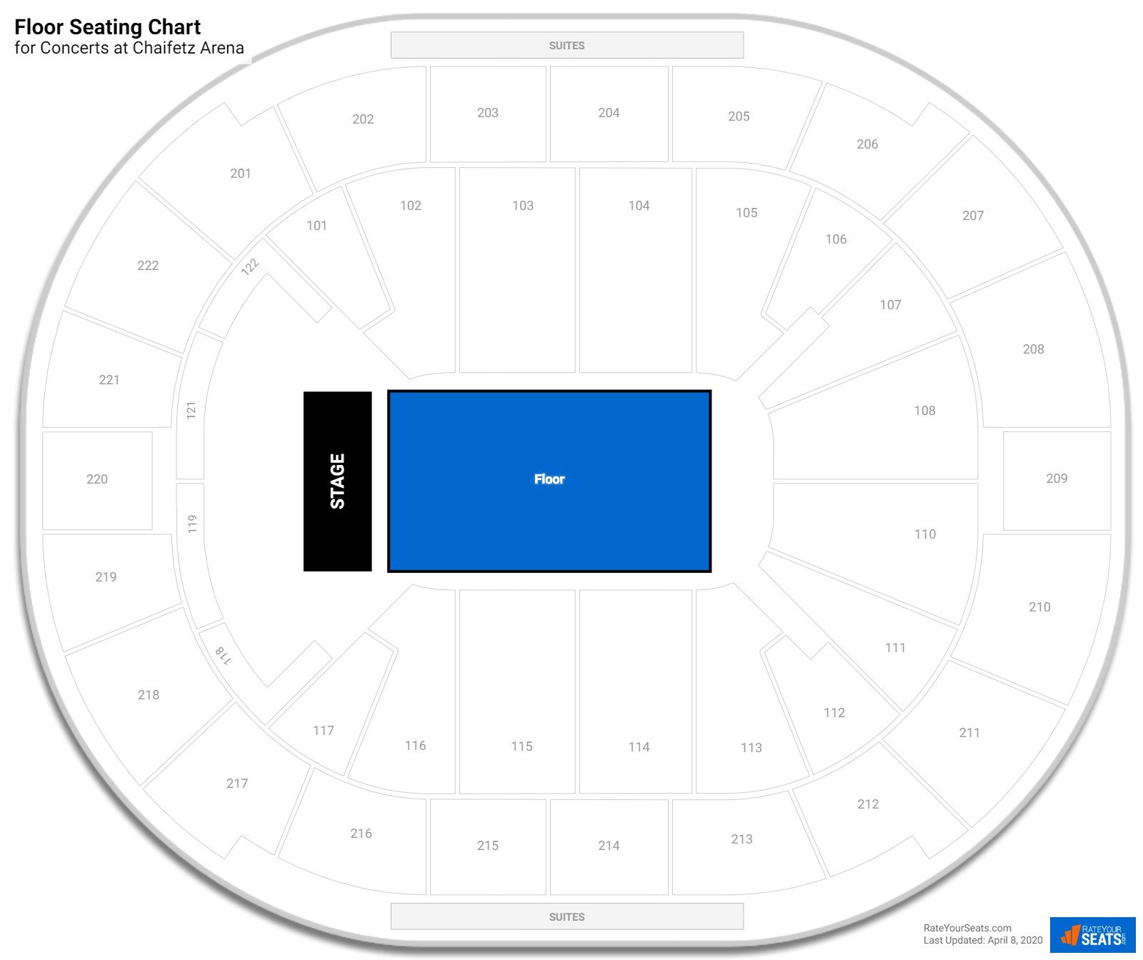 Chaifetz Arena Seating Chart