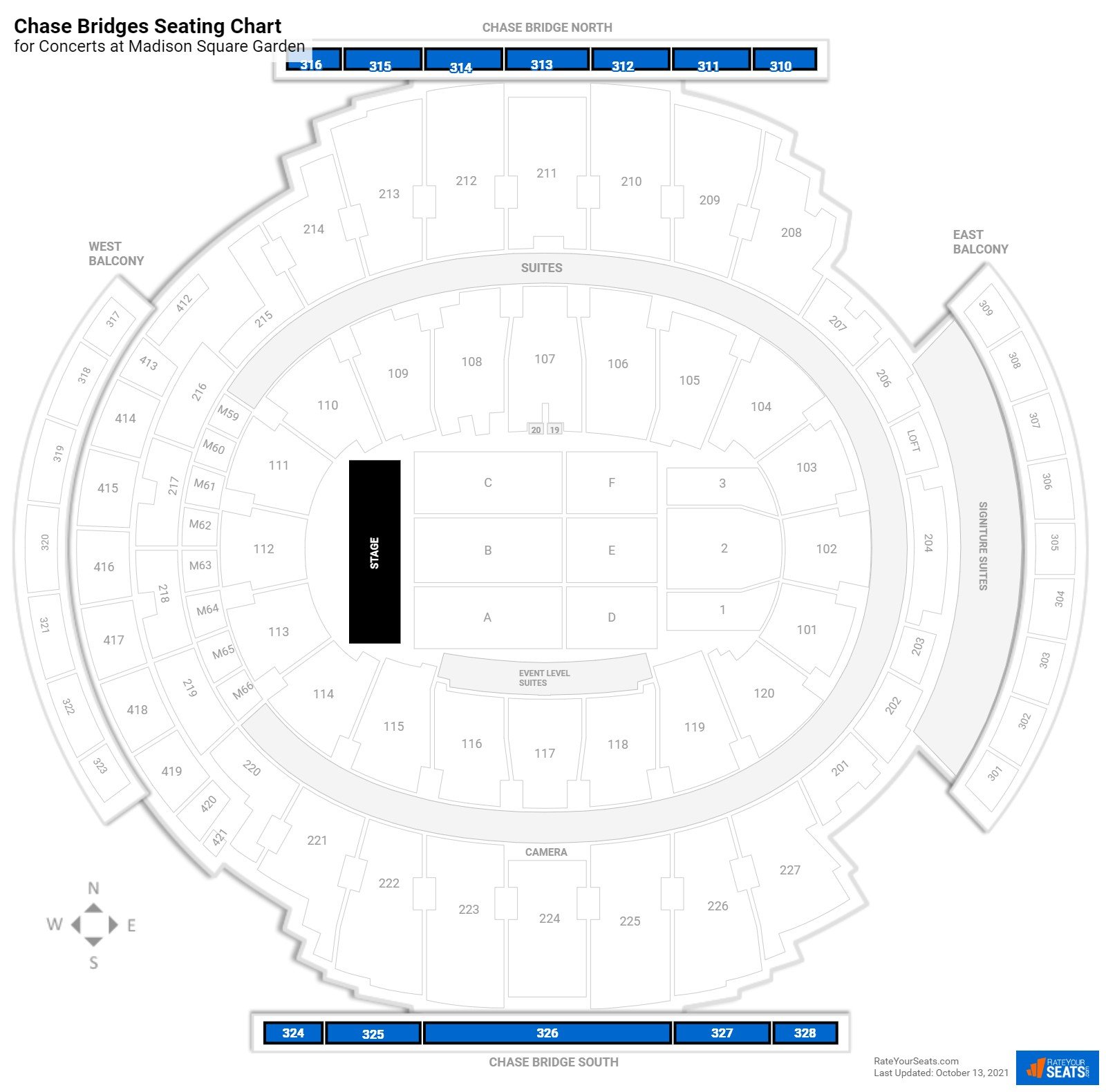 Madison Square Garden Seating Charts 