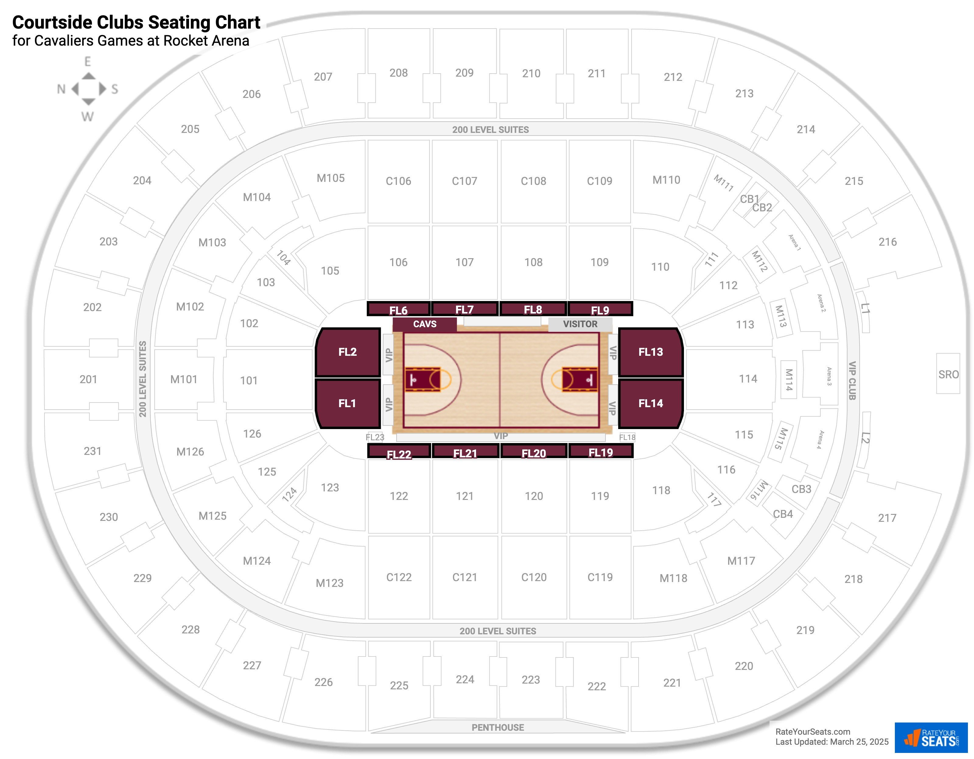 Courtside Clubs At Rocket Morte