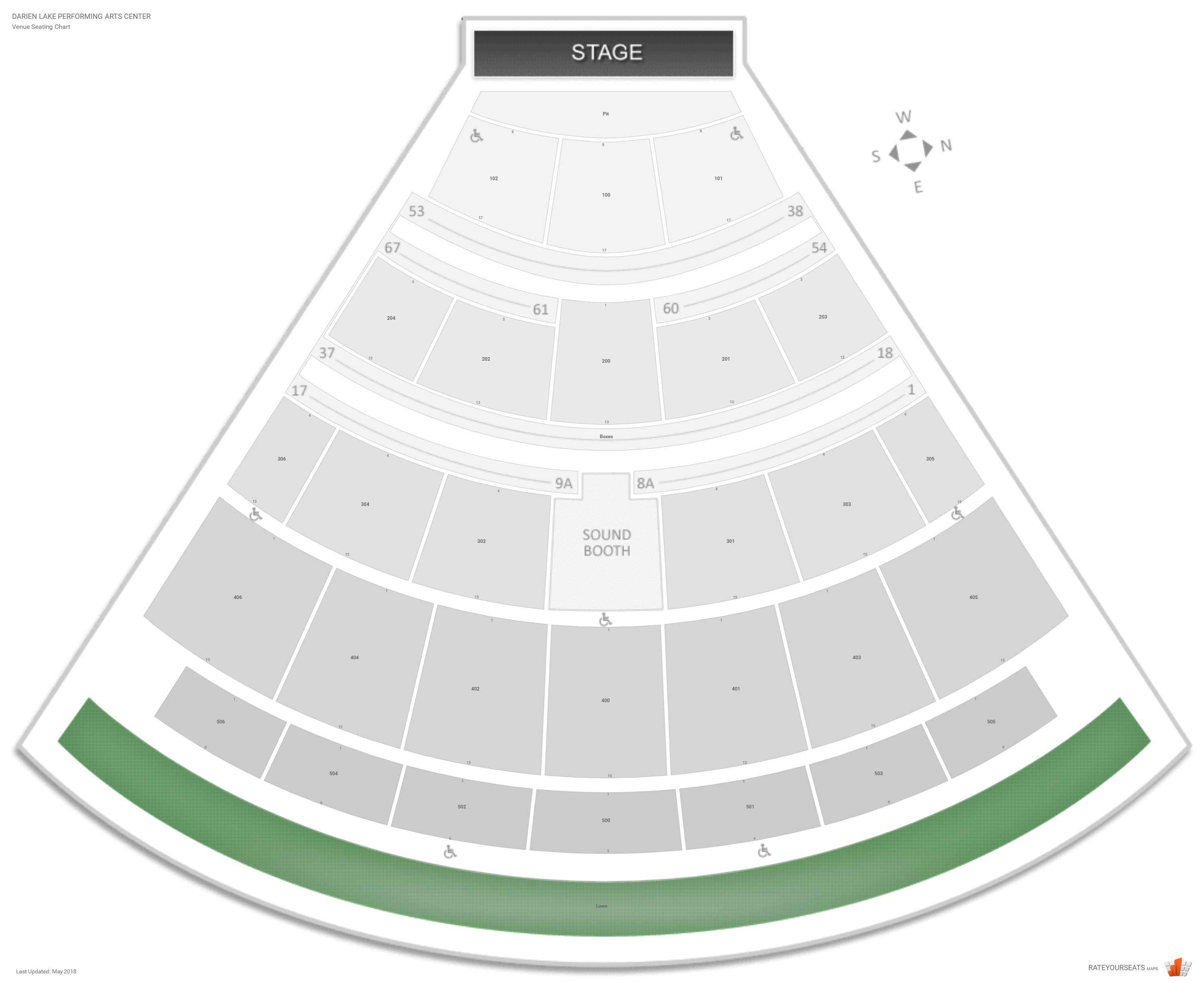 Six Flags Concert Seating Chart