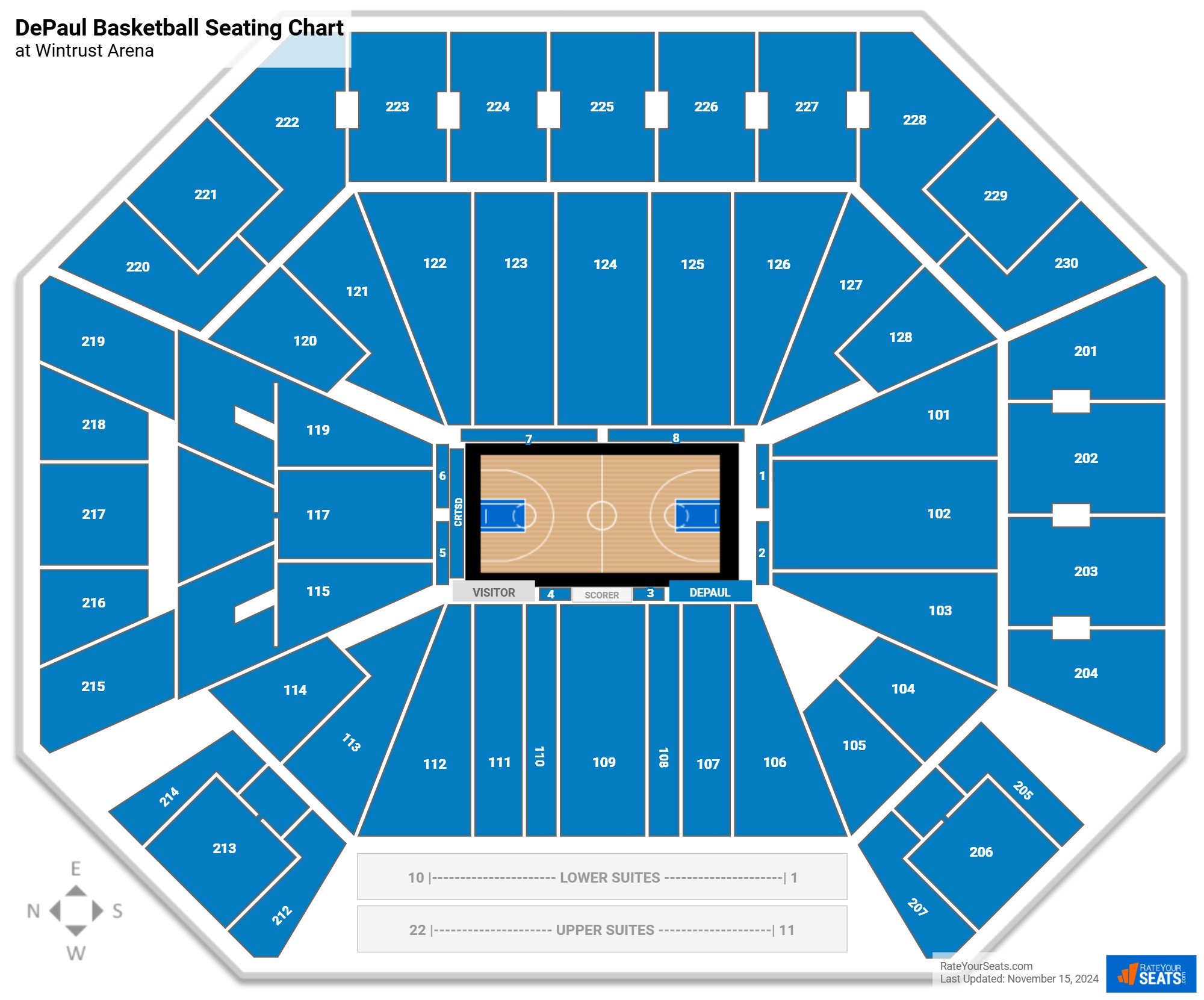 Louisville Basketball Arena Seating Chart | Cabinets Matttroy