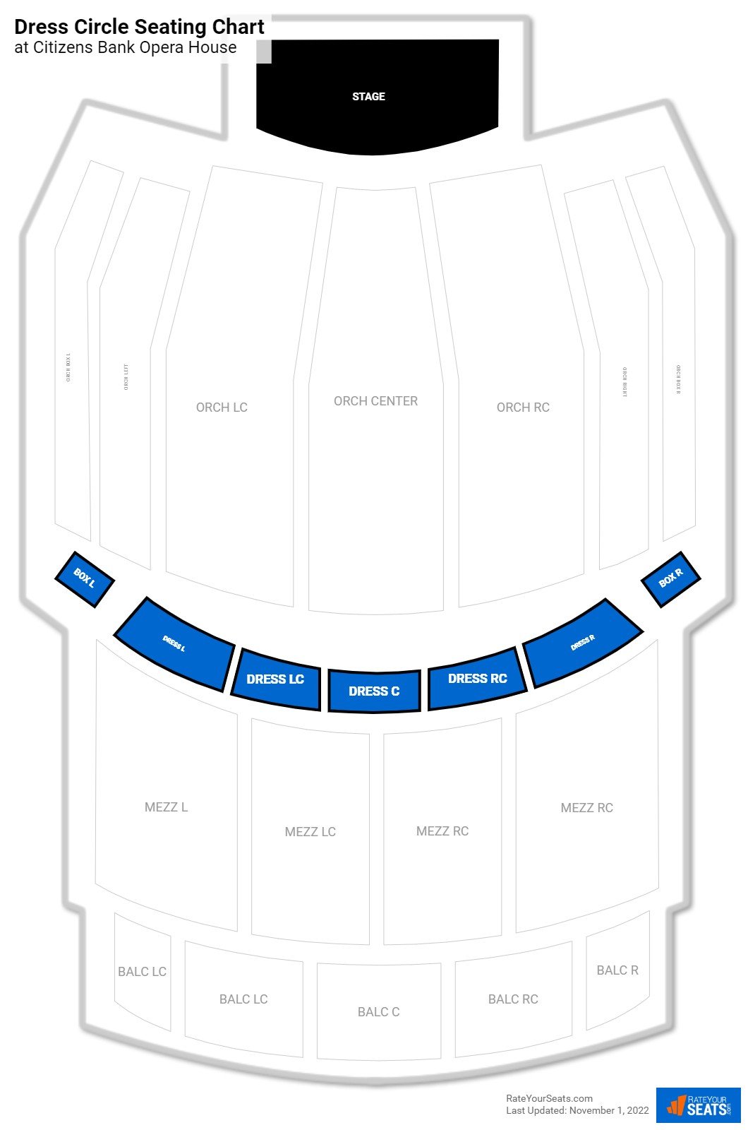 Citizens Bank Opera House Dress Circle