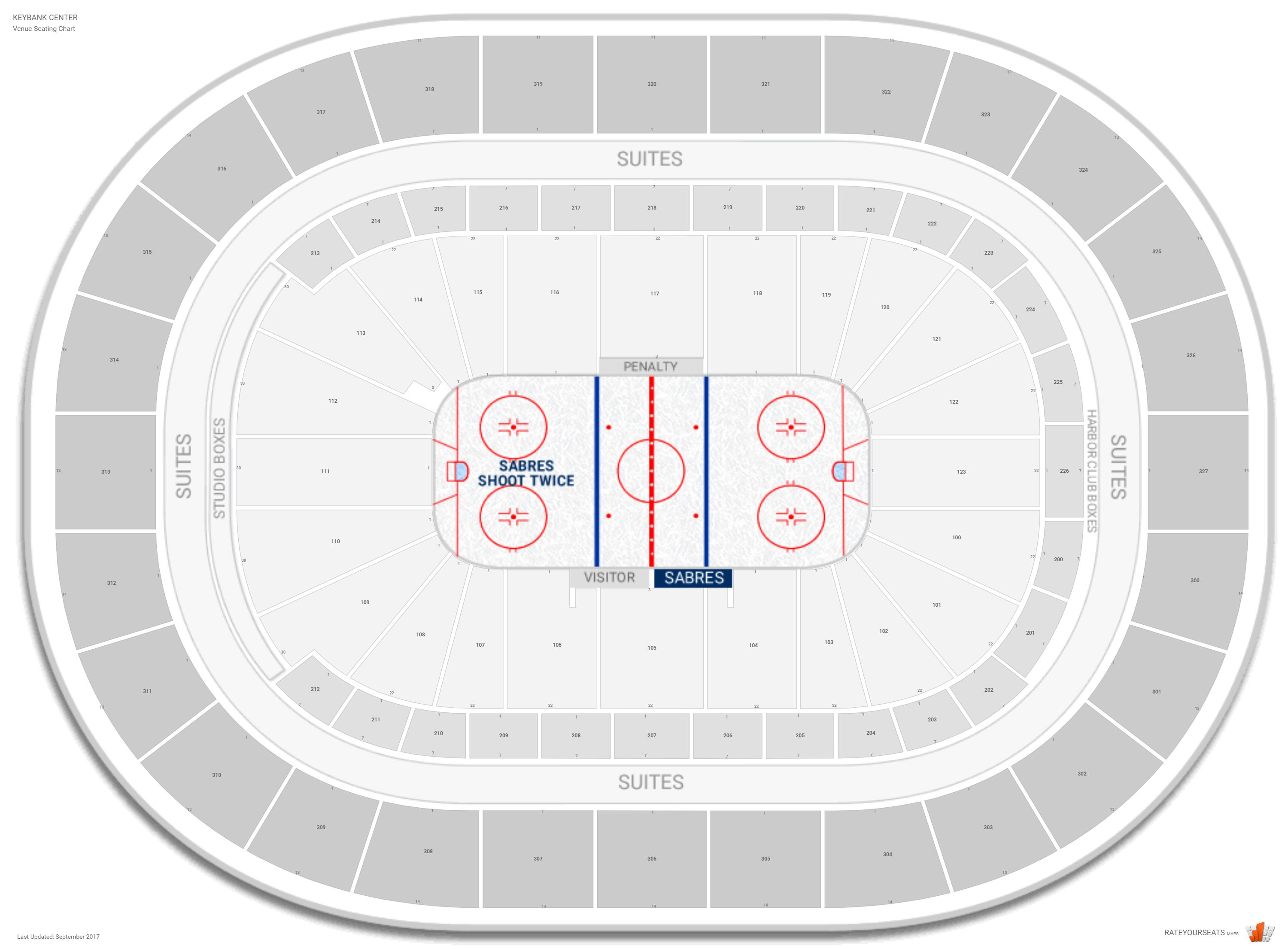 Sabres Seating Chart 3d