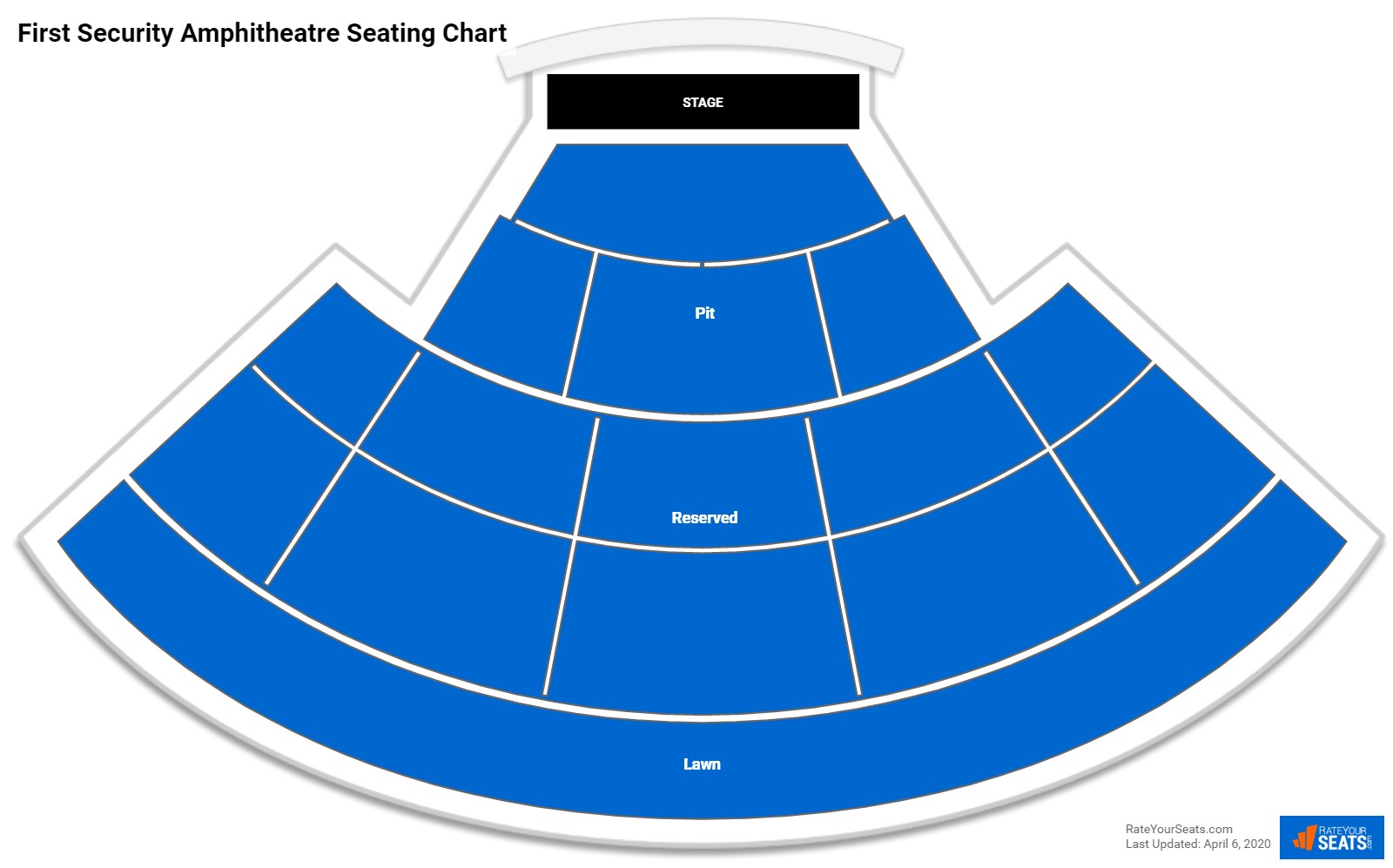 First Security Amphitheatre Seating Chart
