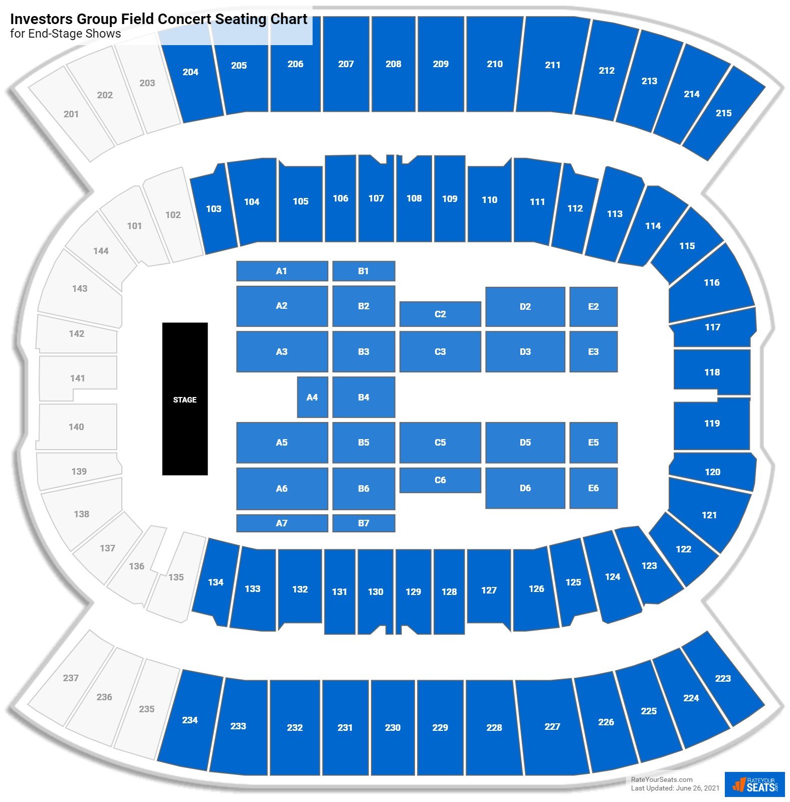 Investors Group Field Concert Seating Chart