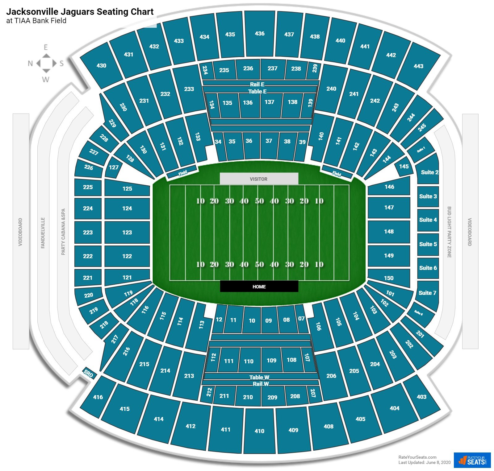 Seating Chart Theater Jacksonville