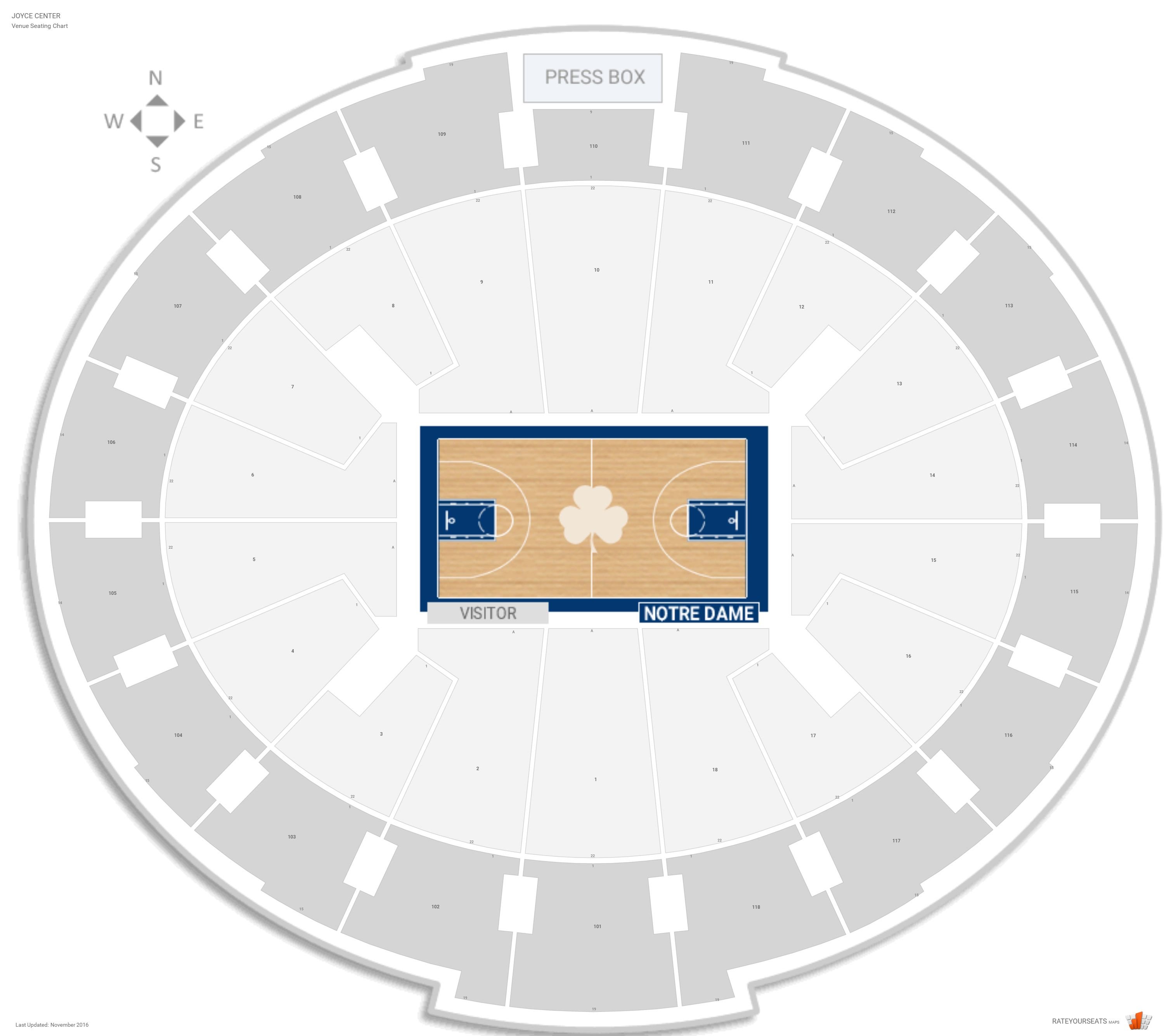 Notre Dame 3d Seating Chart