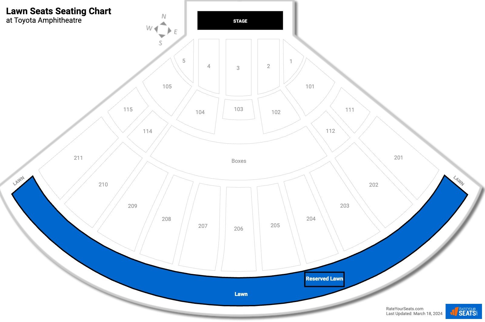Virginia Beach Amphitheater Interactive Seating Chart Elcho Table