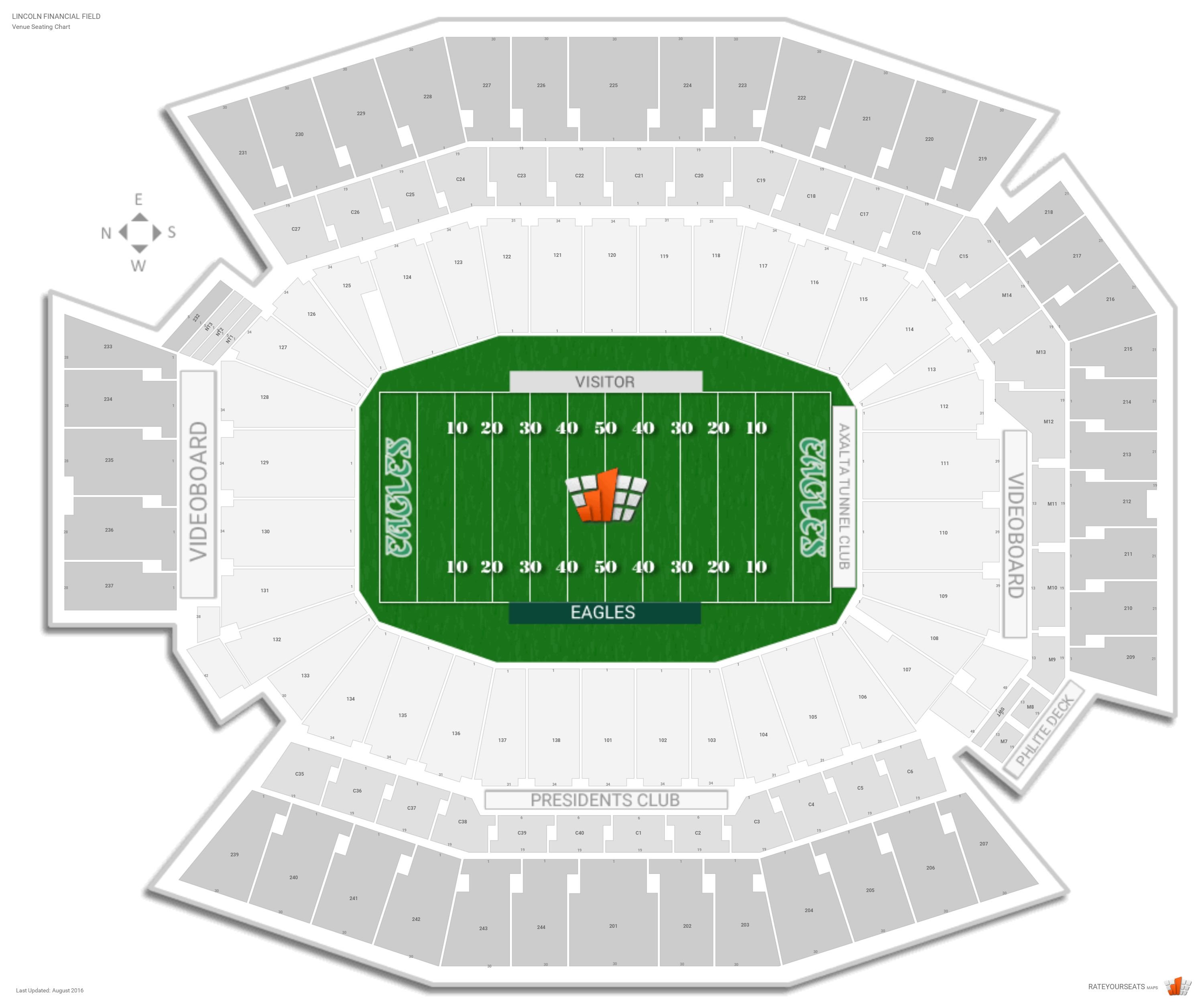 Eagles Hockey Seating Chart