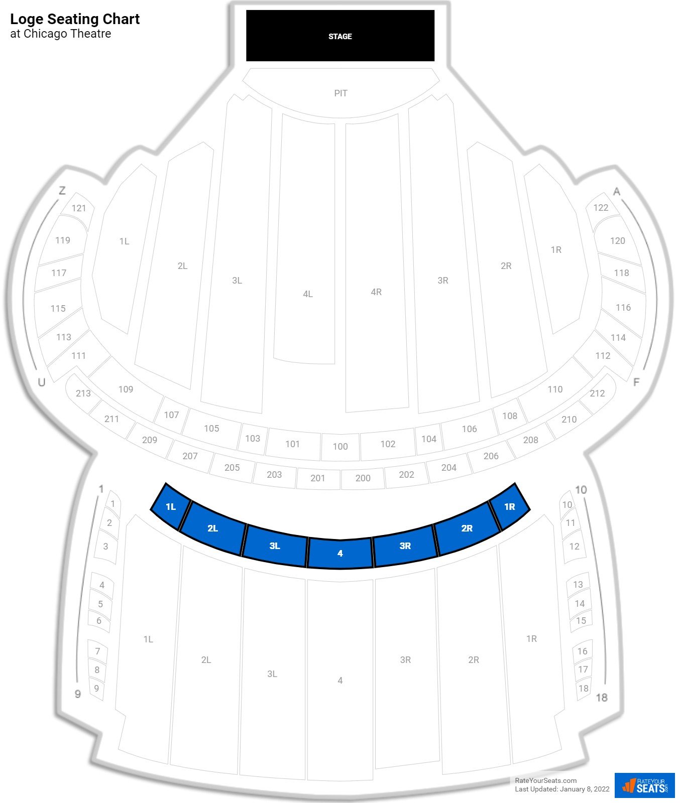 Beaumont Theater Seating Chart Loge Overhang