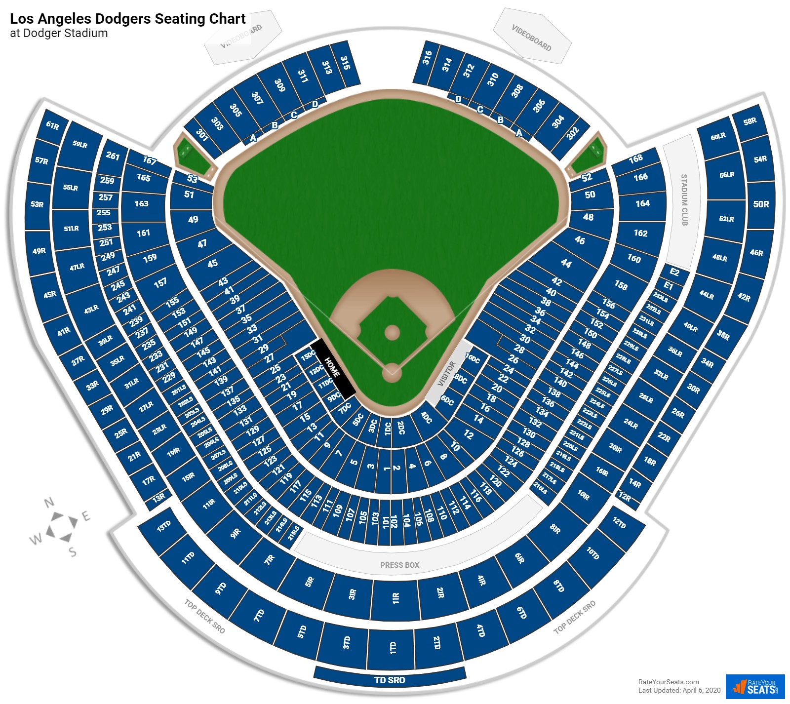 Dodger Stadium Location Map Dodger Stadium Location Map
