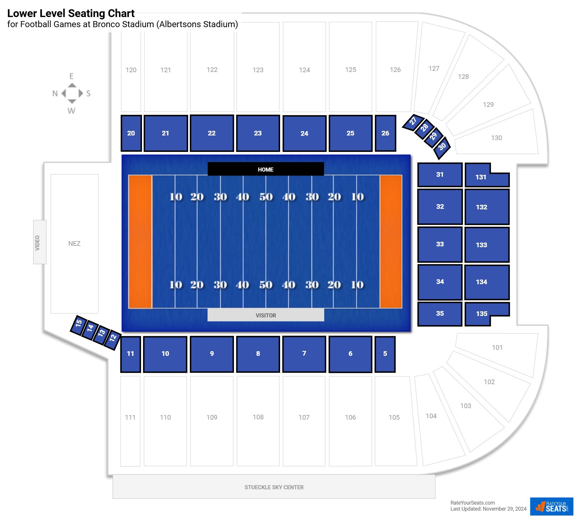 Seating Chart Broncos Stadium Portal.posgradount.edu.pe