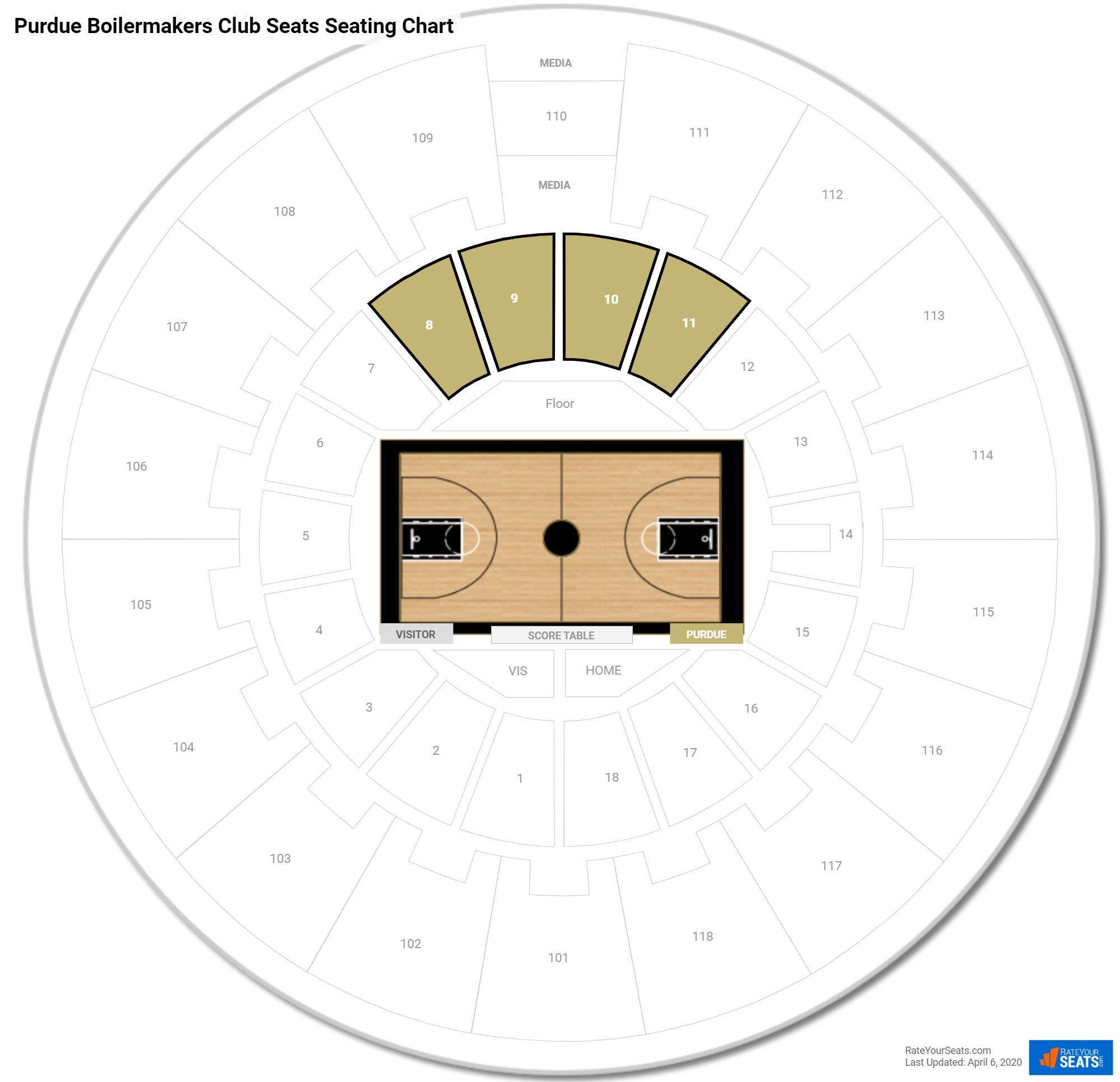 Mackey Theater Seating Chart