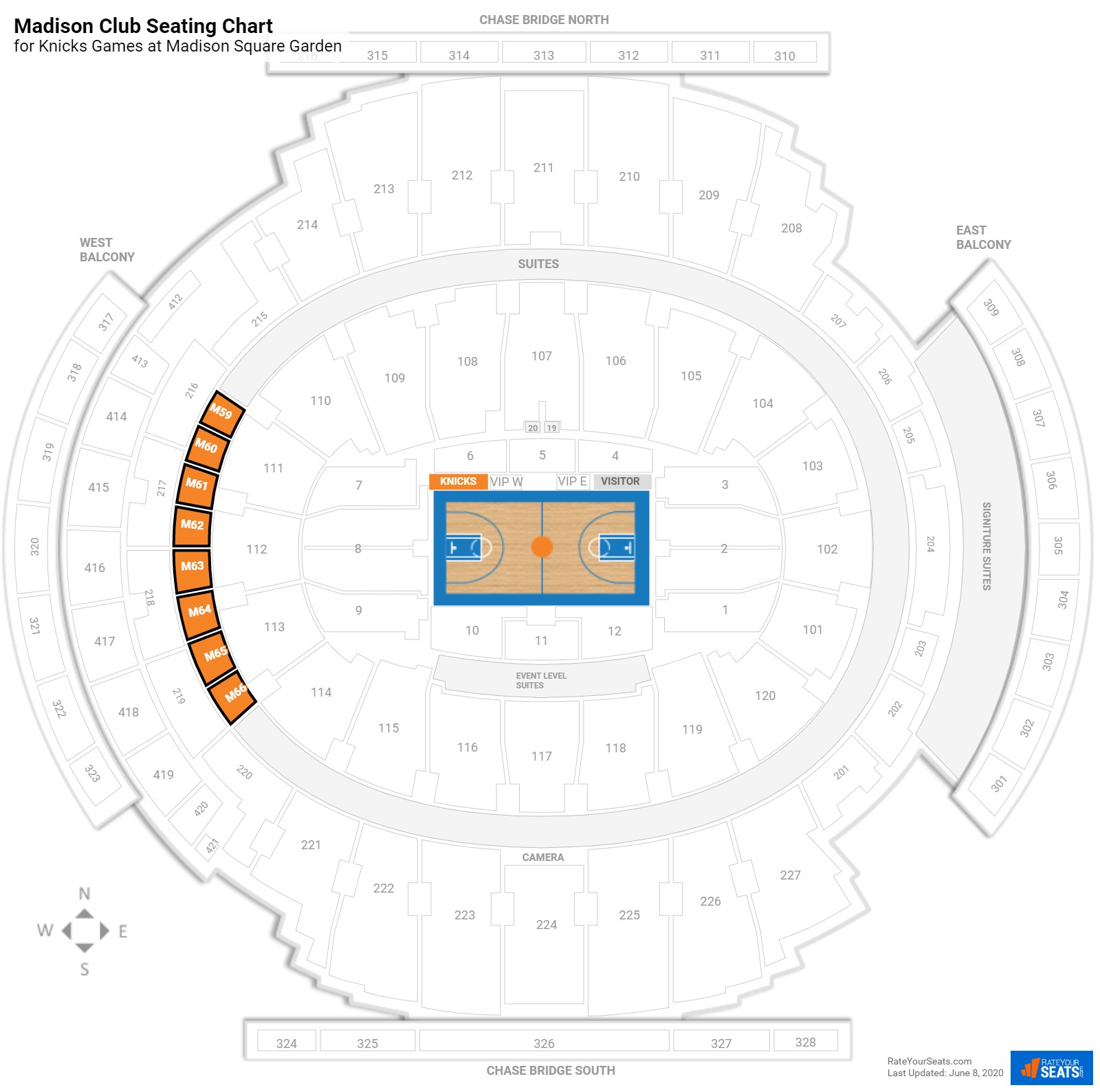 Ufc Seating Chart Msg