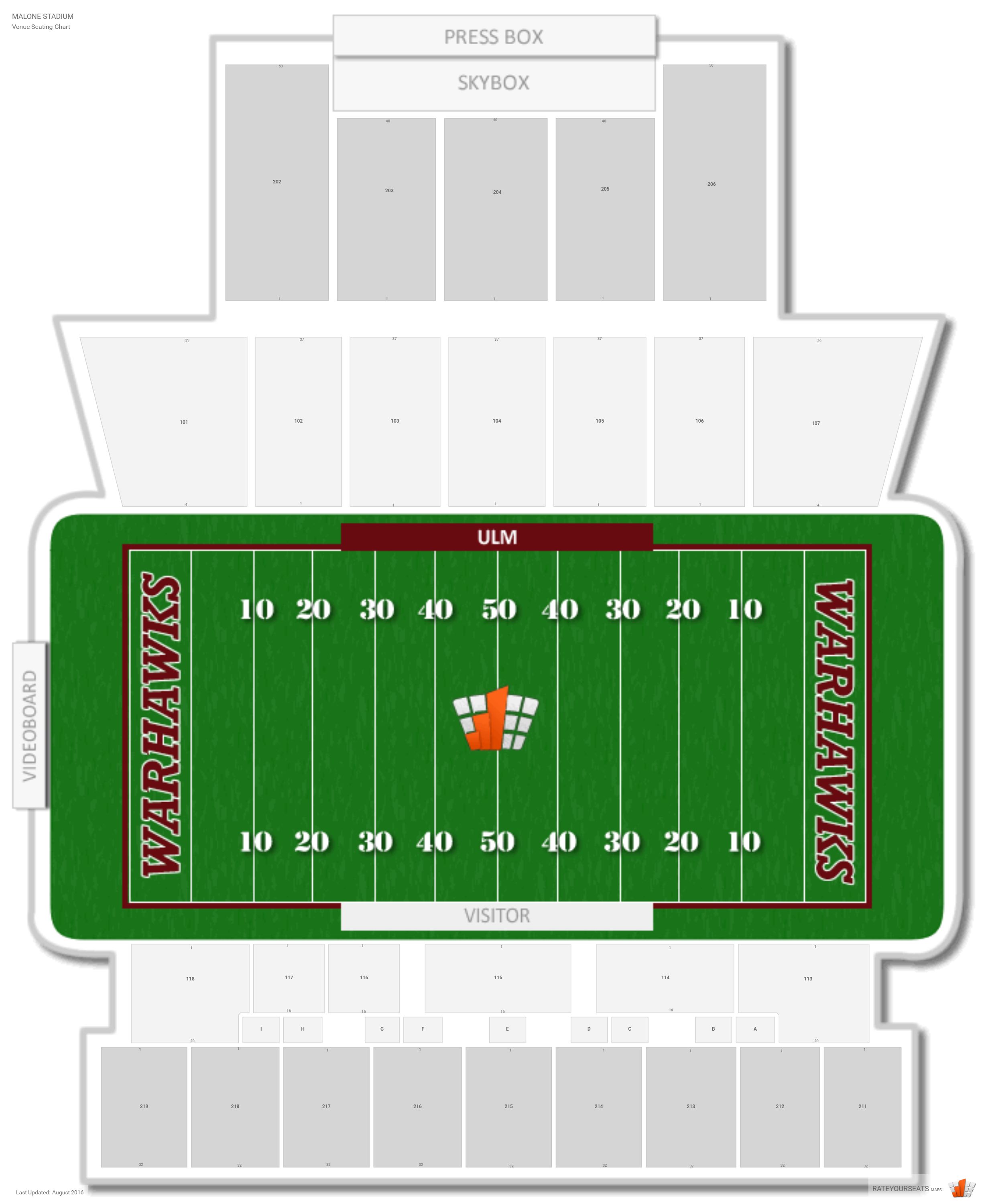 Louisiana Tech Football Seating Chart