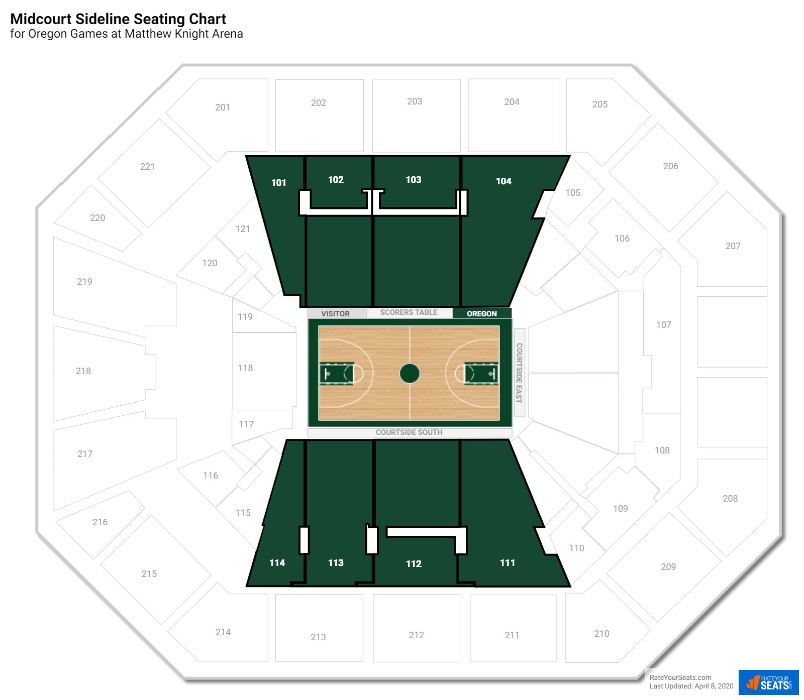 Knight Arena Seating Chart