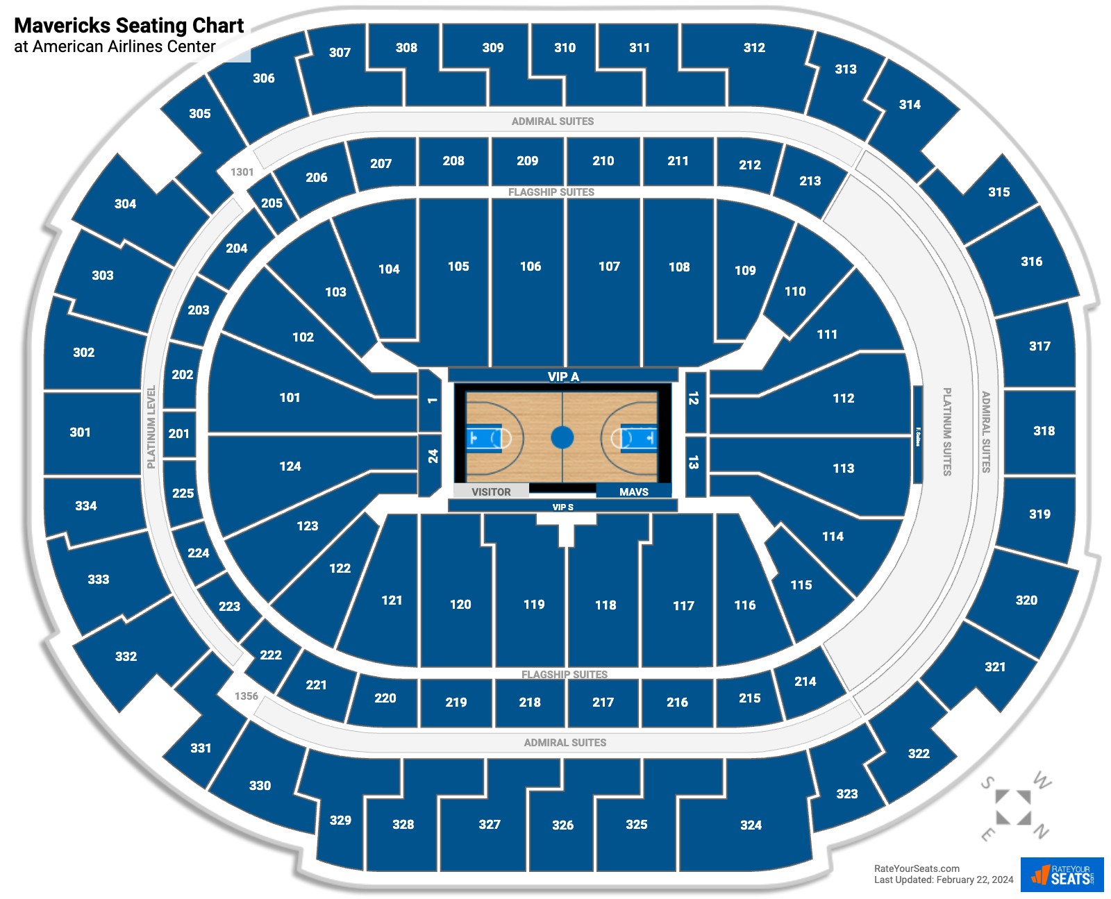 American airlines center dallas seating chart