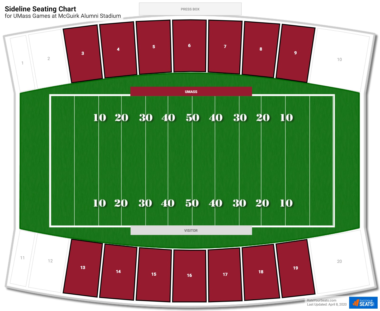 Mcguirk Arena Seating Chart