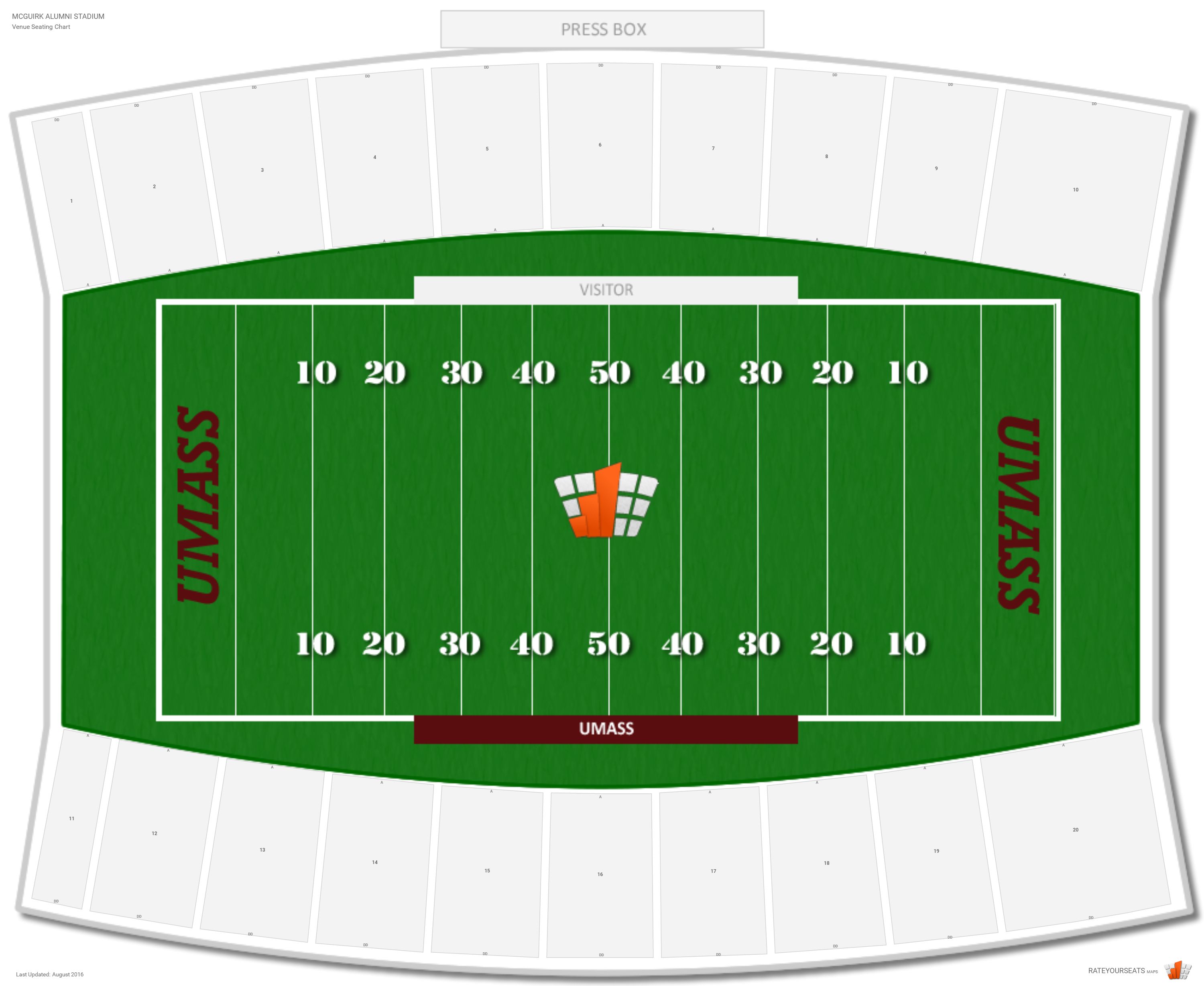 Seating Chart Dowdy Ficklen Stadium Football Designed.