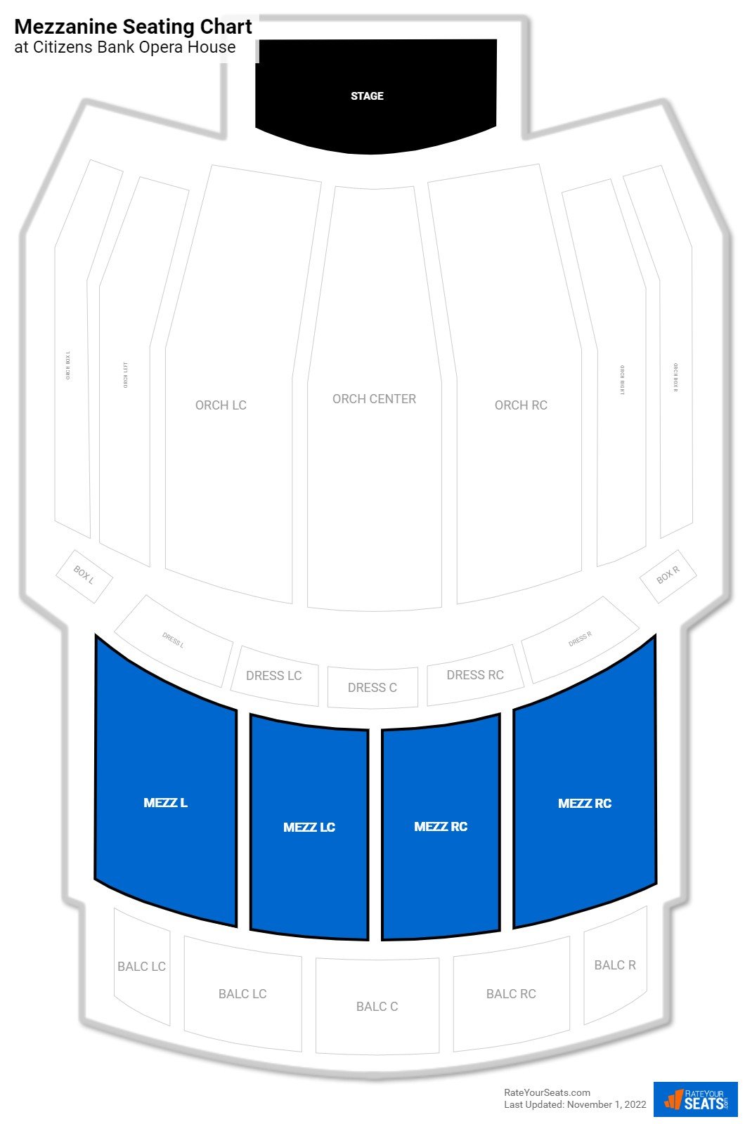 Citizens Bank Opera House Mezzanine