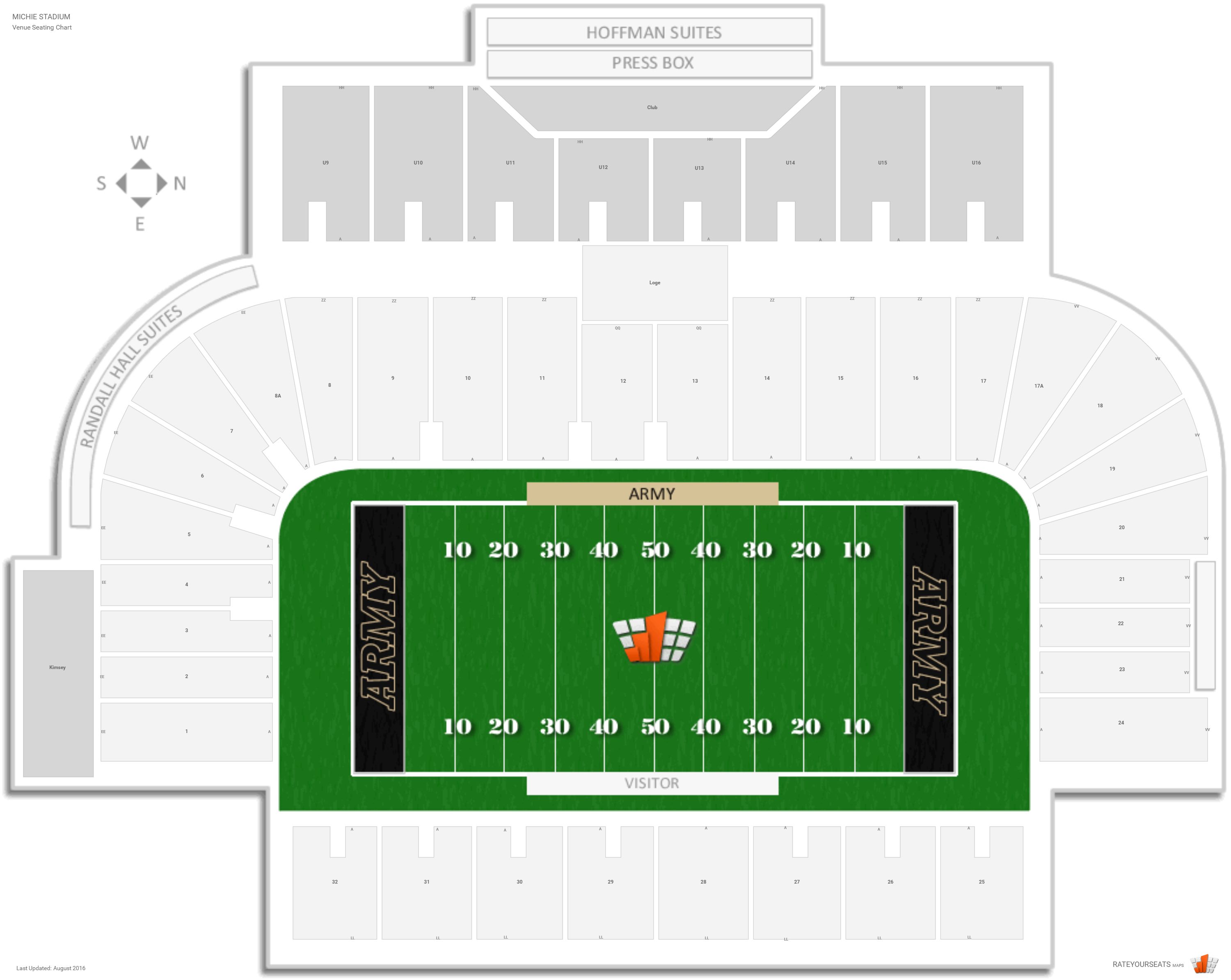 Army Football Stadium Seating Chart