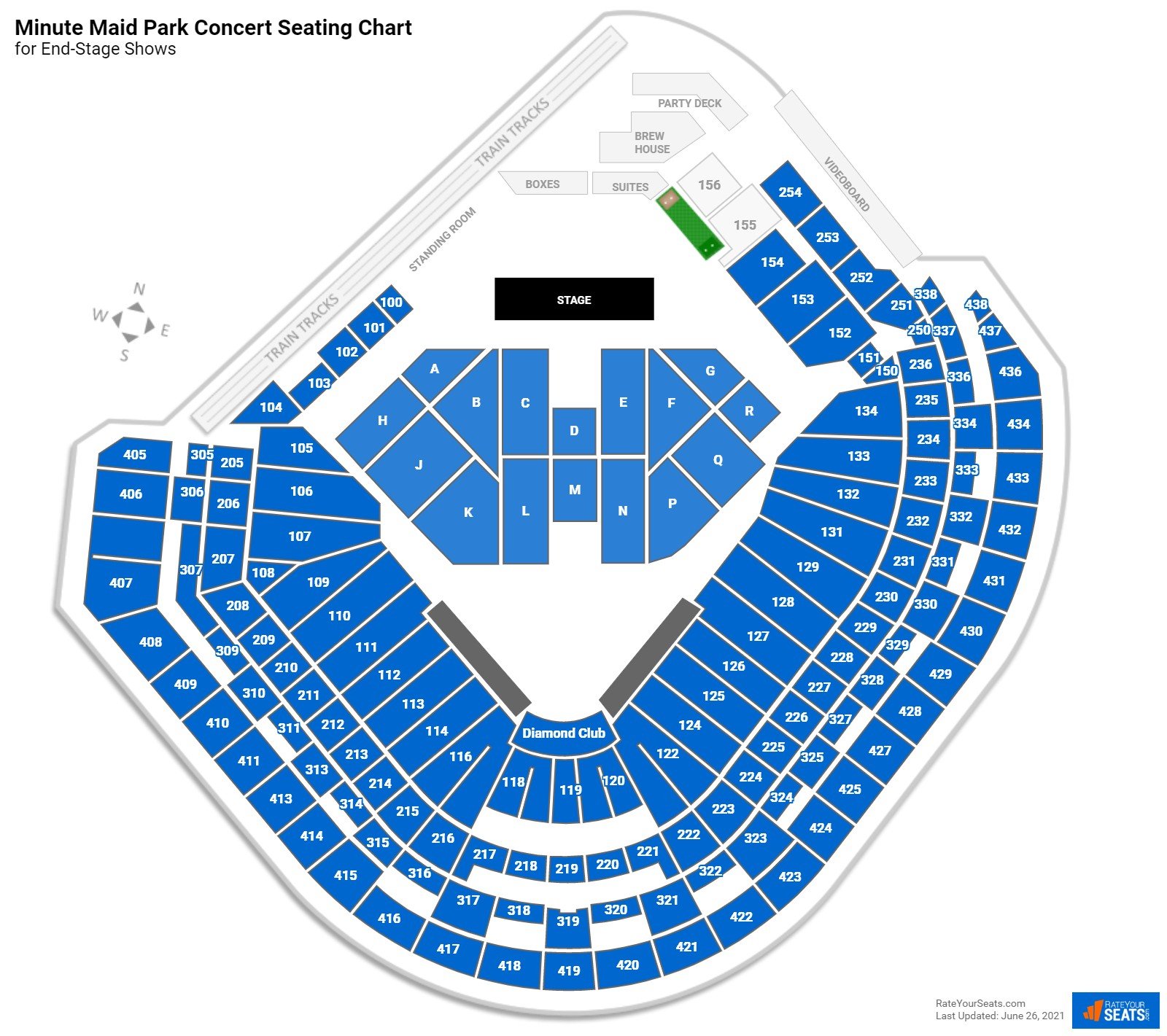 Astros Minute Seating Chart