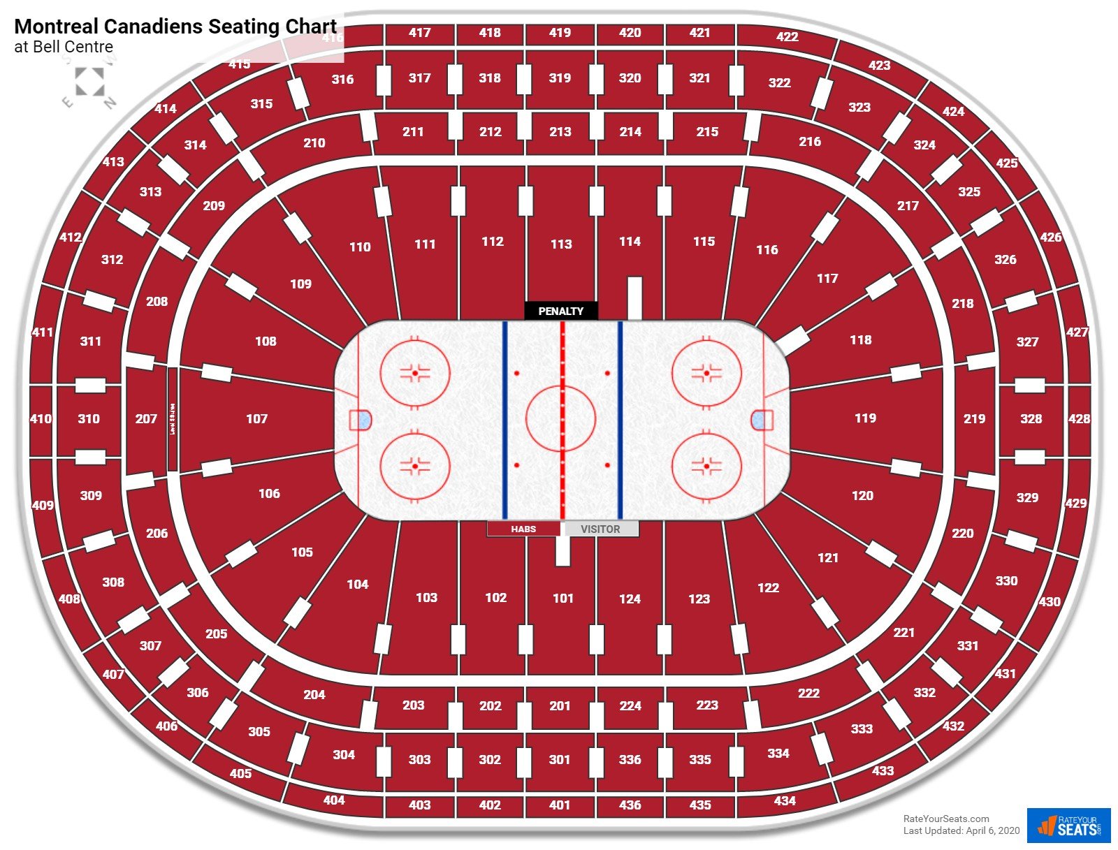 fret Critical Believer Bell Centre Seating Charts - RateYourSeats.com