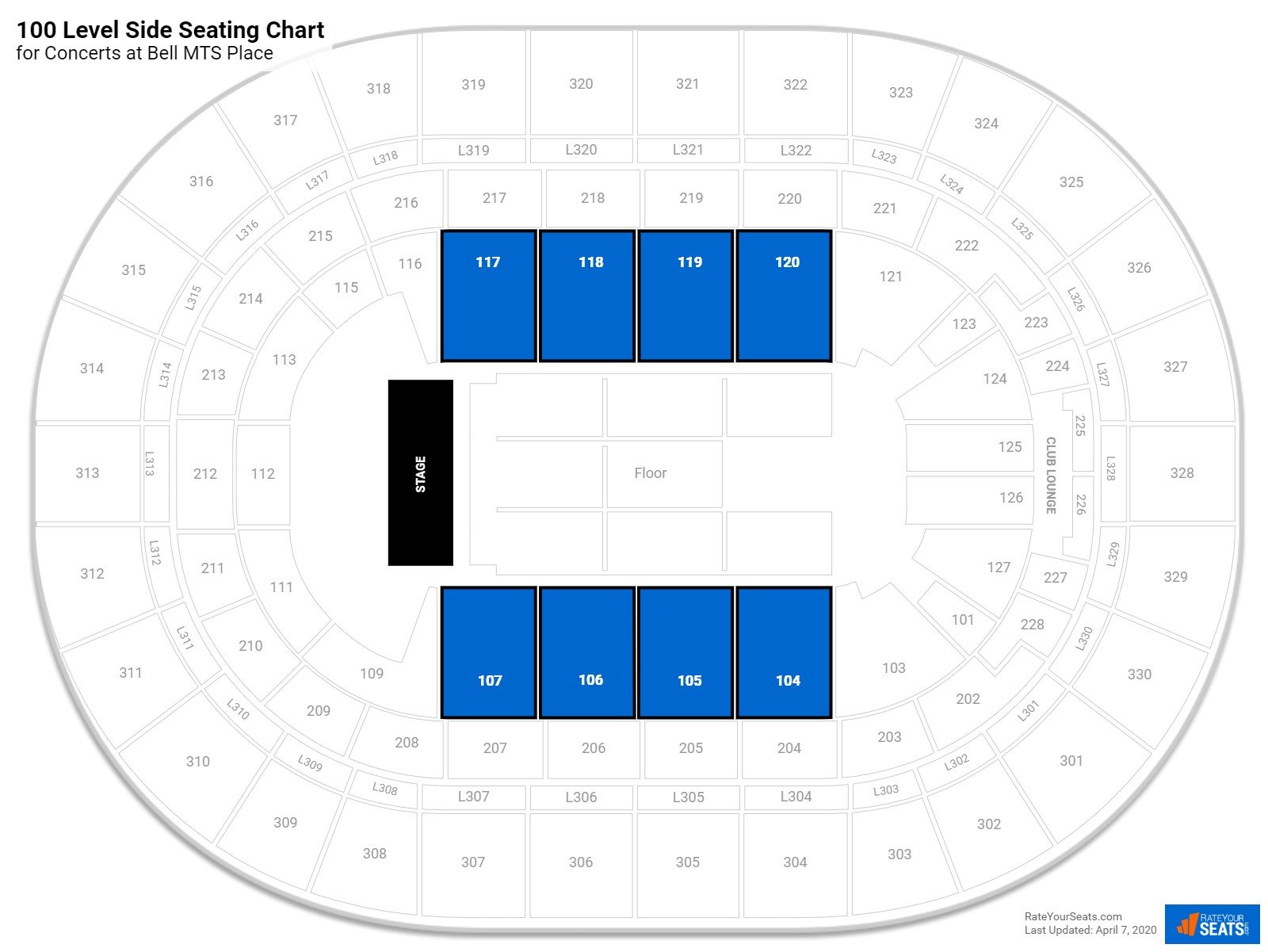 Bell Mts Place Seating Chart