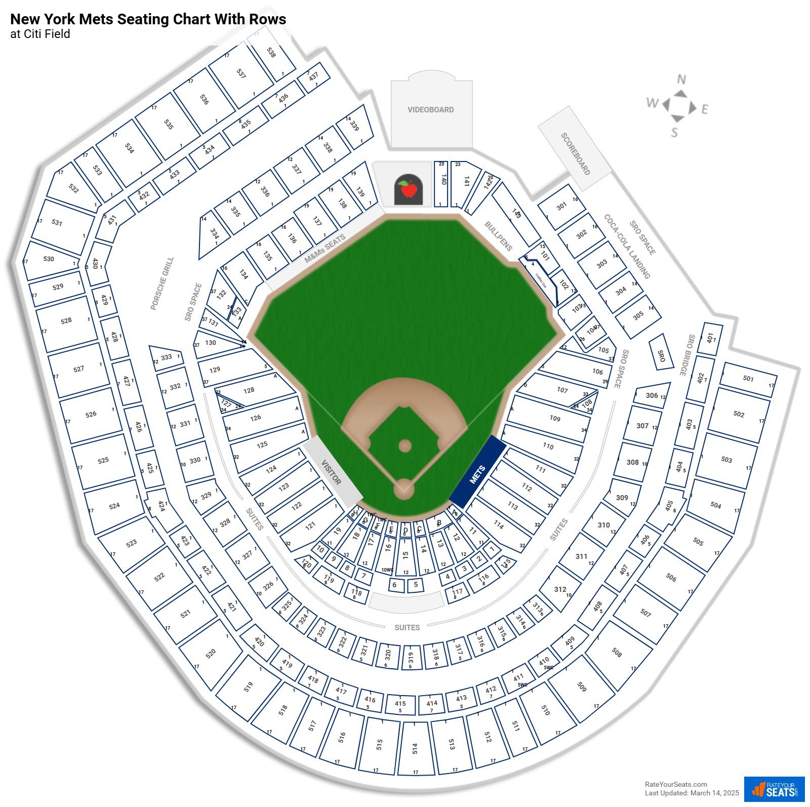 Citi Field Seating Chart