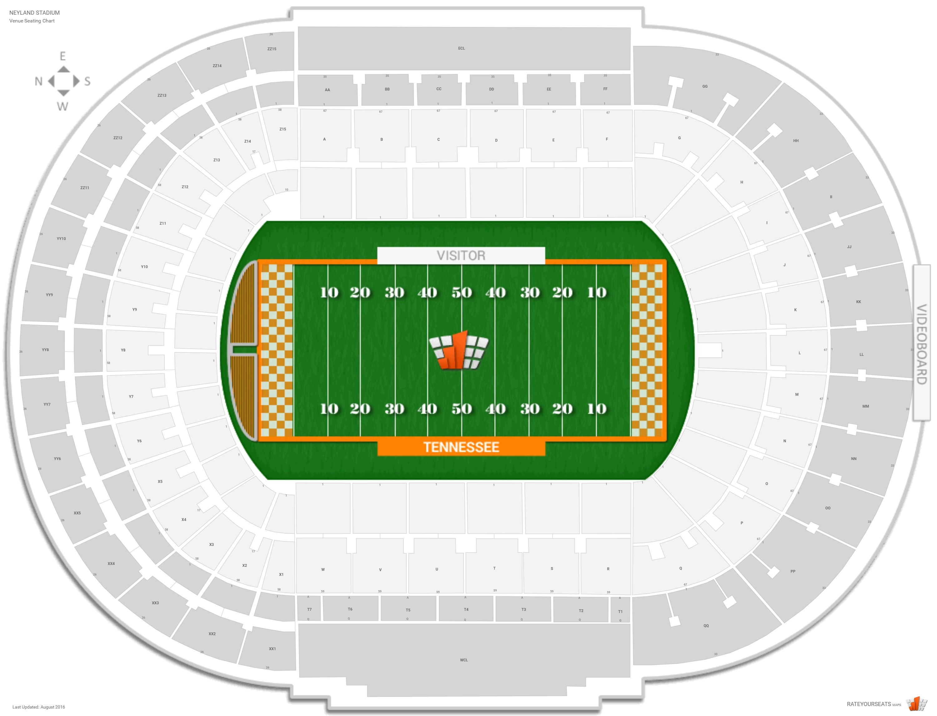 Ut Neyland Seating Chart