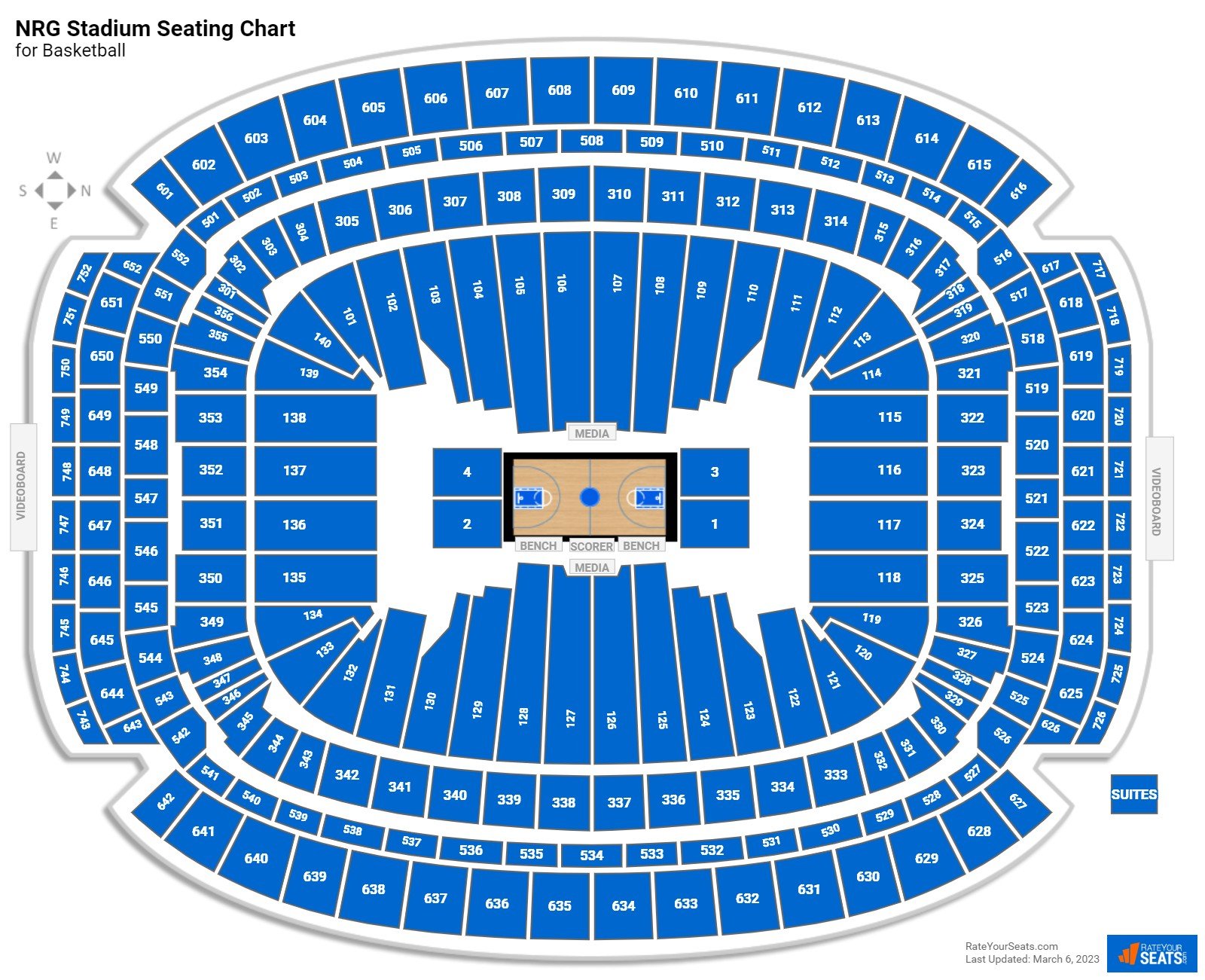 Nrg Stadium Seating Charts Rateyourseats Com