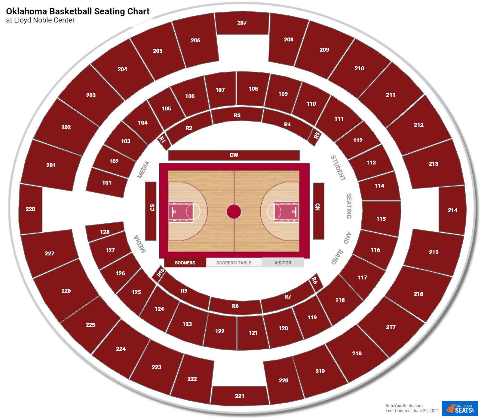 St S Warehouse Seating Chart Oklahoma