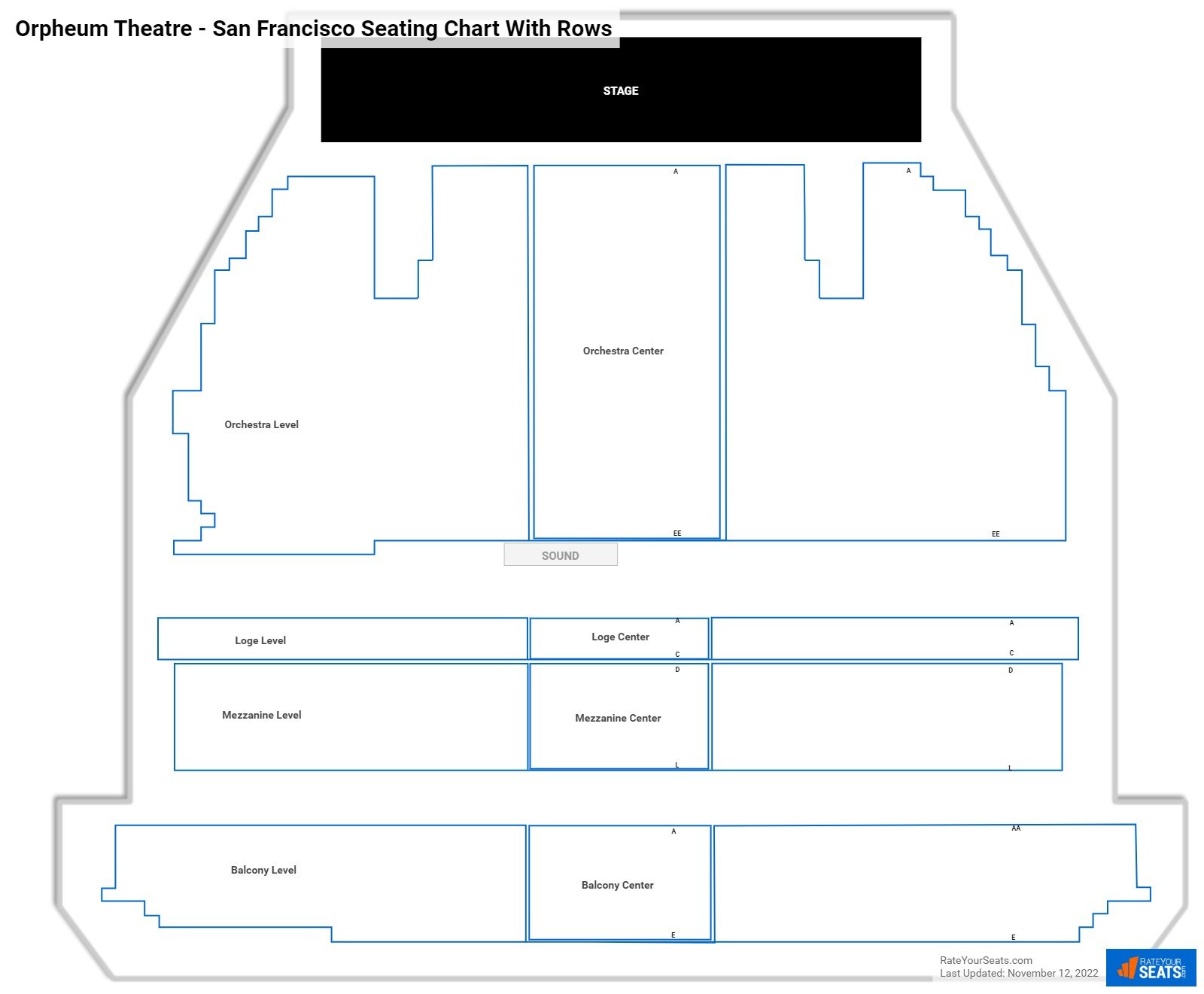 Orpheum Theater Wisconsin Seating Chart