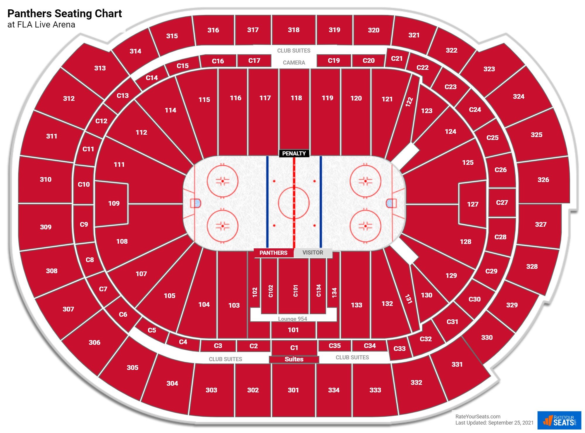 Pitt Panthers Seating Chart