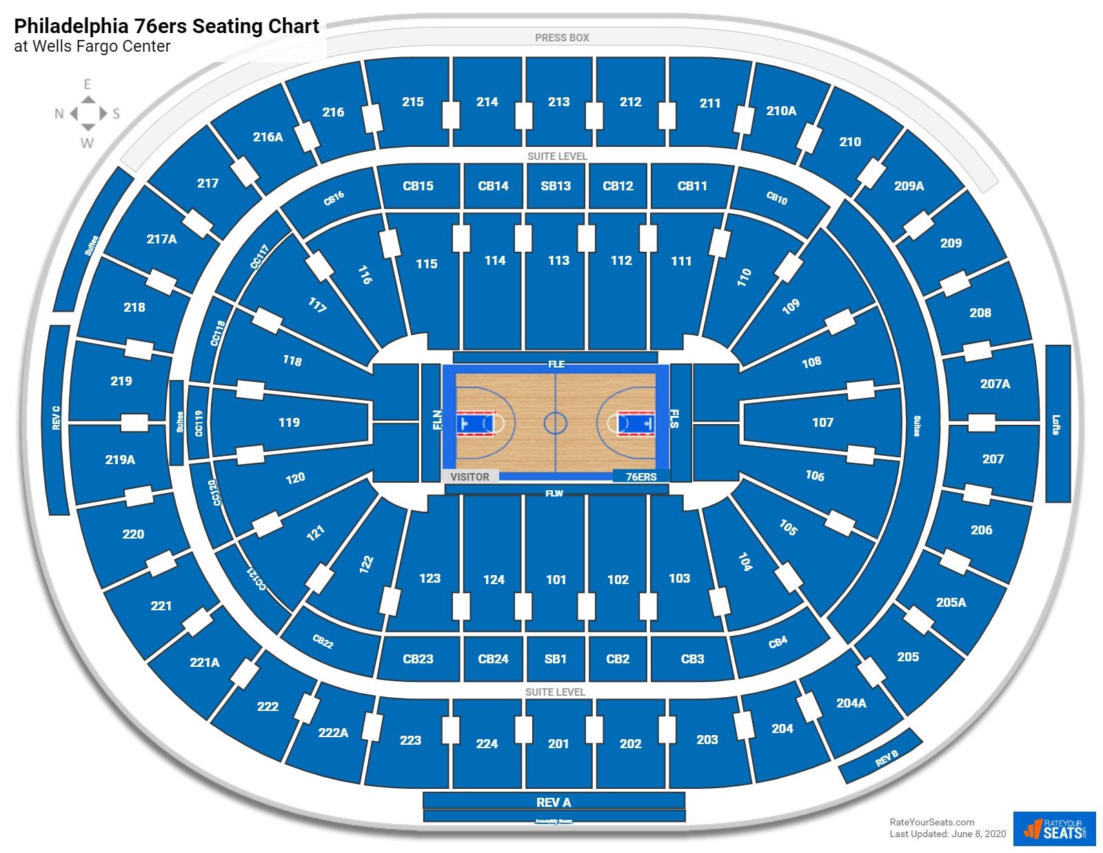 Breakdown Of The Wells Fargo Center Seating Chart, Philadelphia Flyers