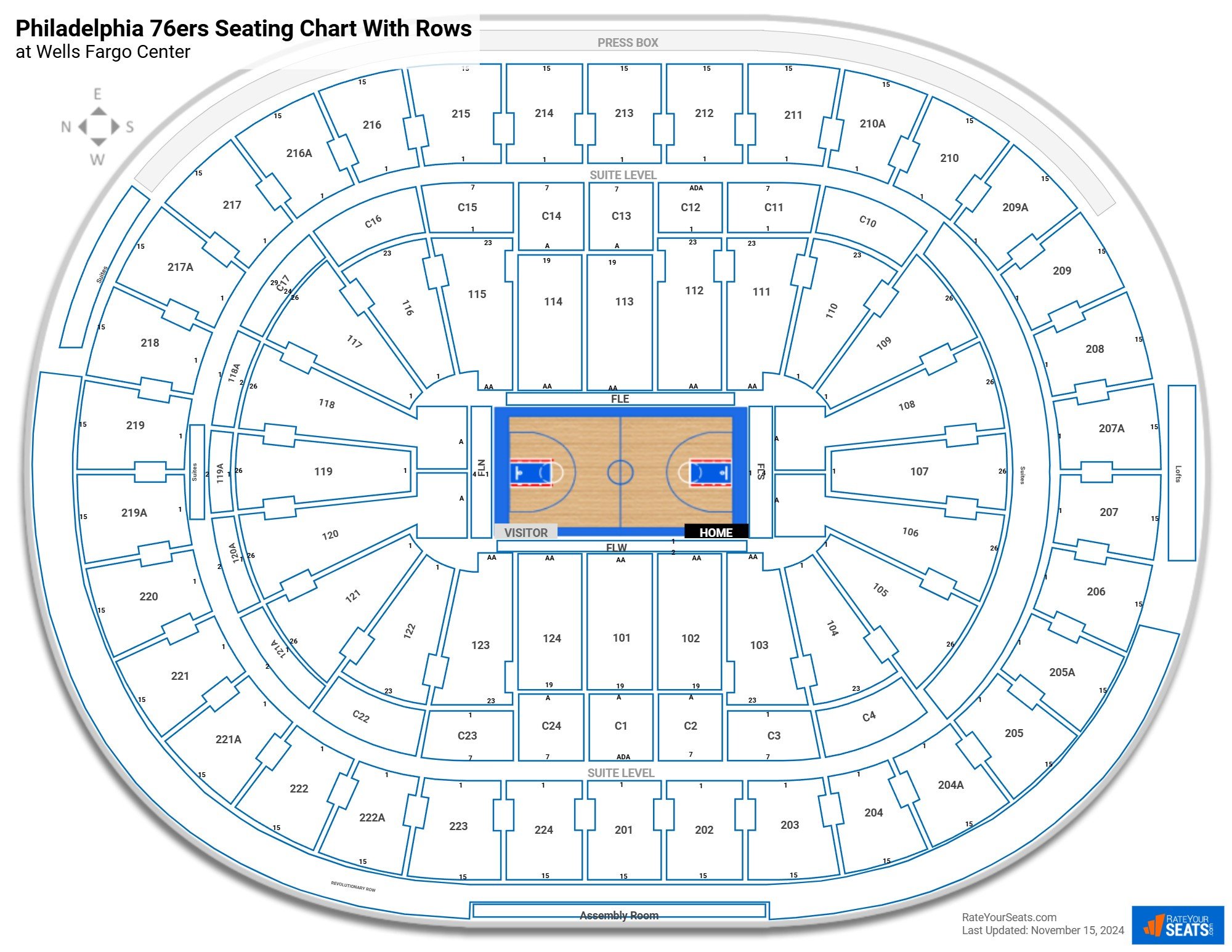 Wells Fargo Center Tickets and Wells Fargo Center Seating Charts - 2023 Wells  Fargo Center Tickets in Philadelphia, PA!