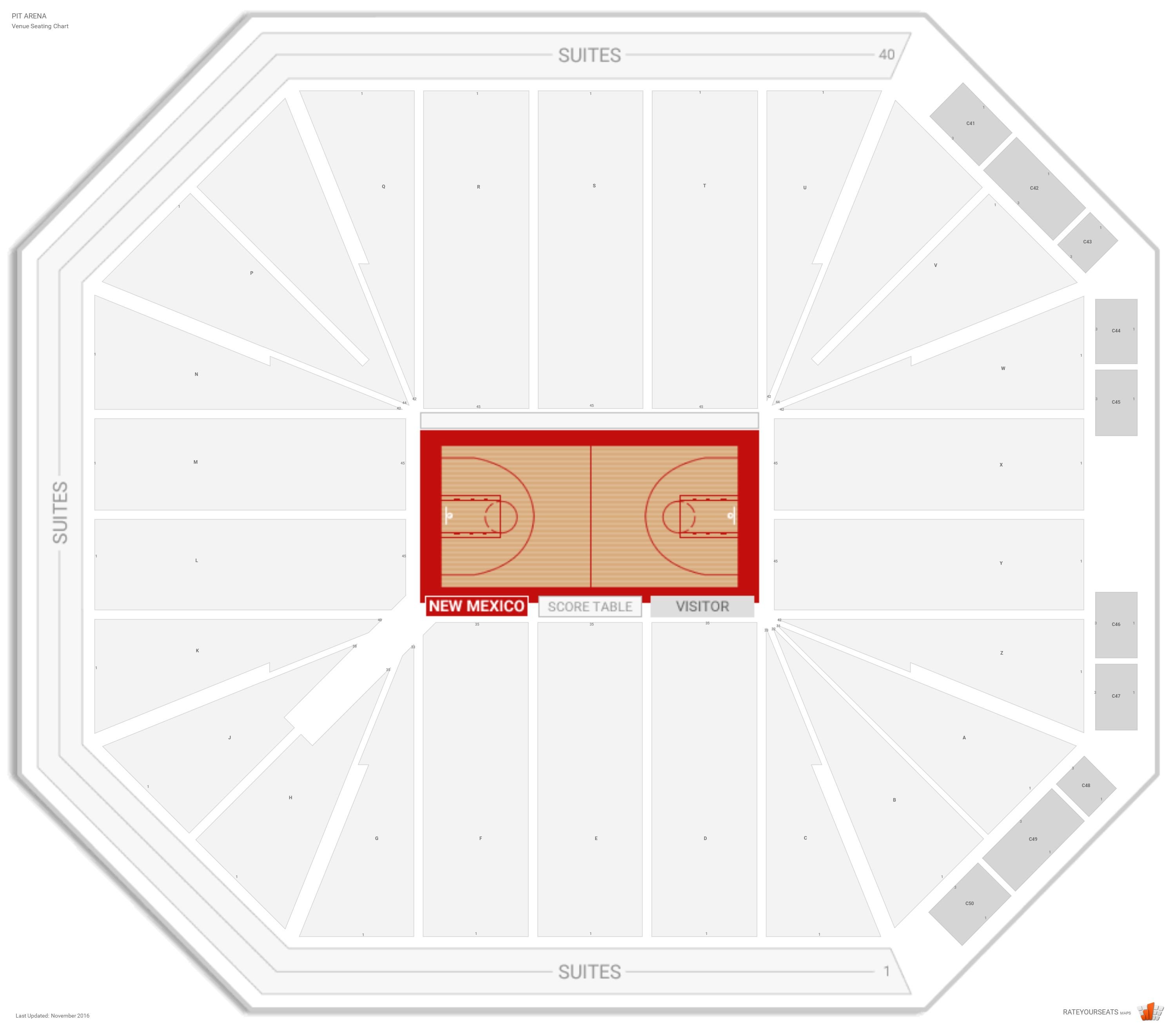 Dreamstyle Arena Seating Chart