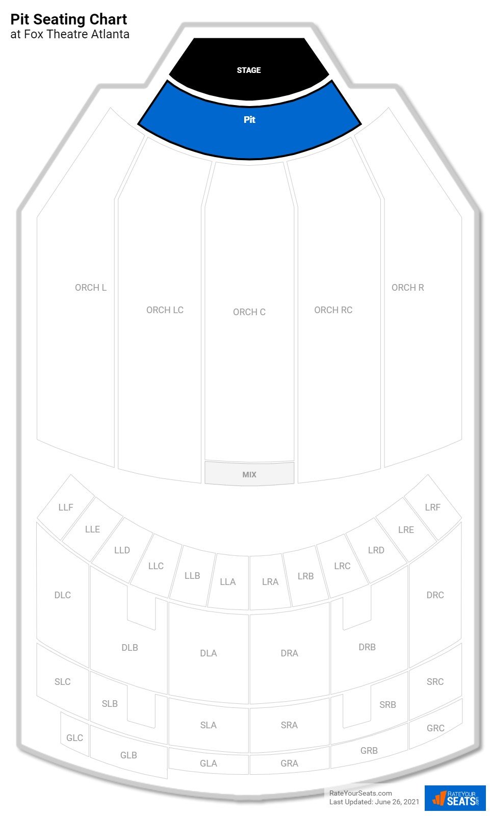 Theater Atlanta Seating Chart