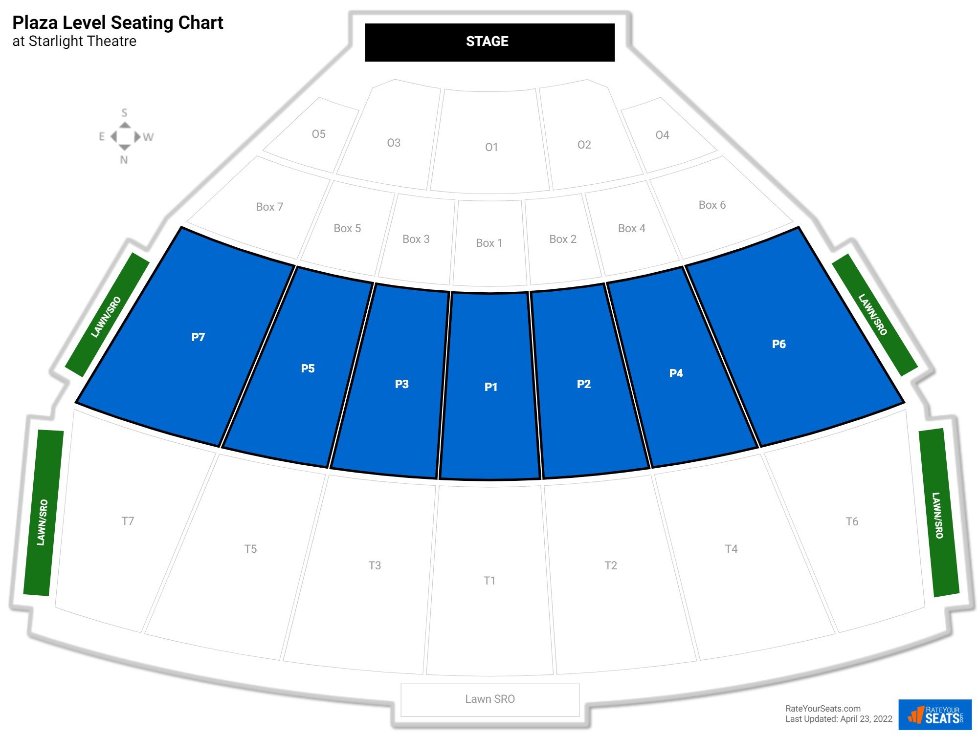 Starlight Theatre Plaza Level