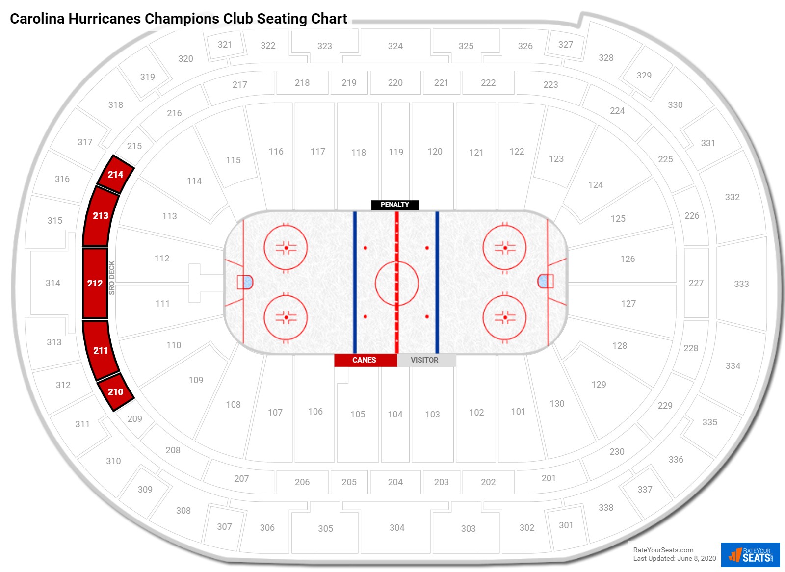 Pnc Arena Raleigh Nc Seating Chart