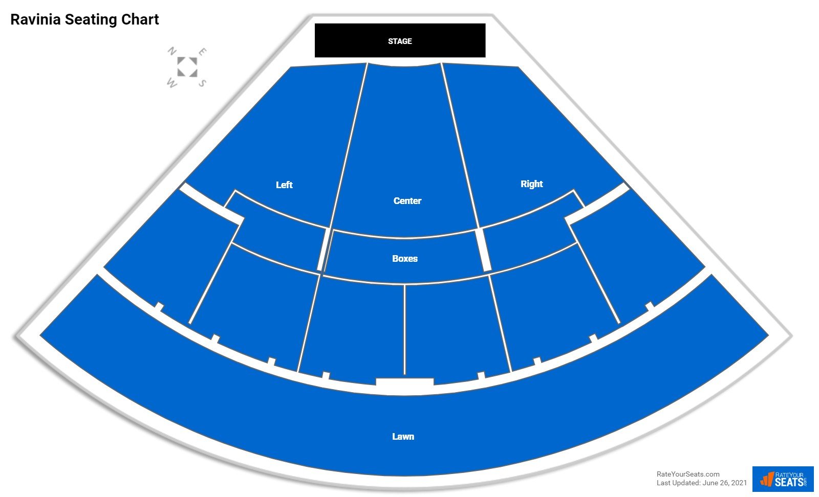 Ravinia Seating Chart