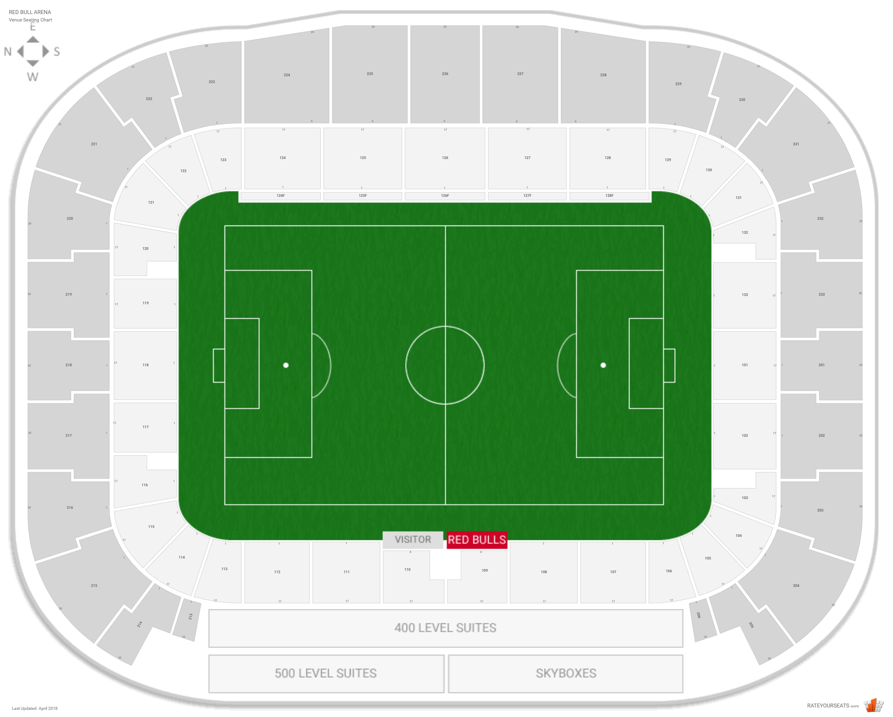 Red Bull Arena Seating Chart 3d