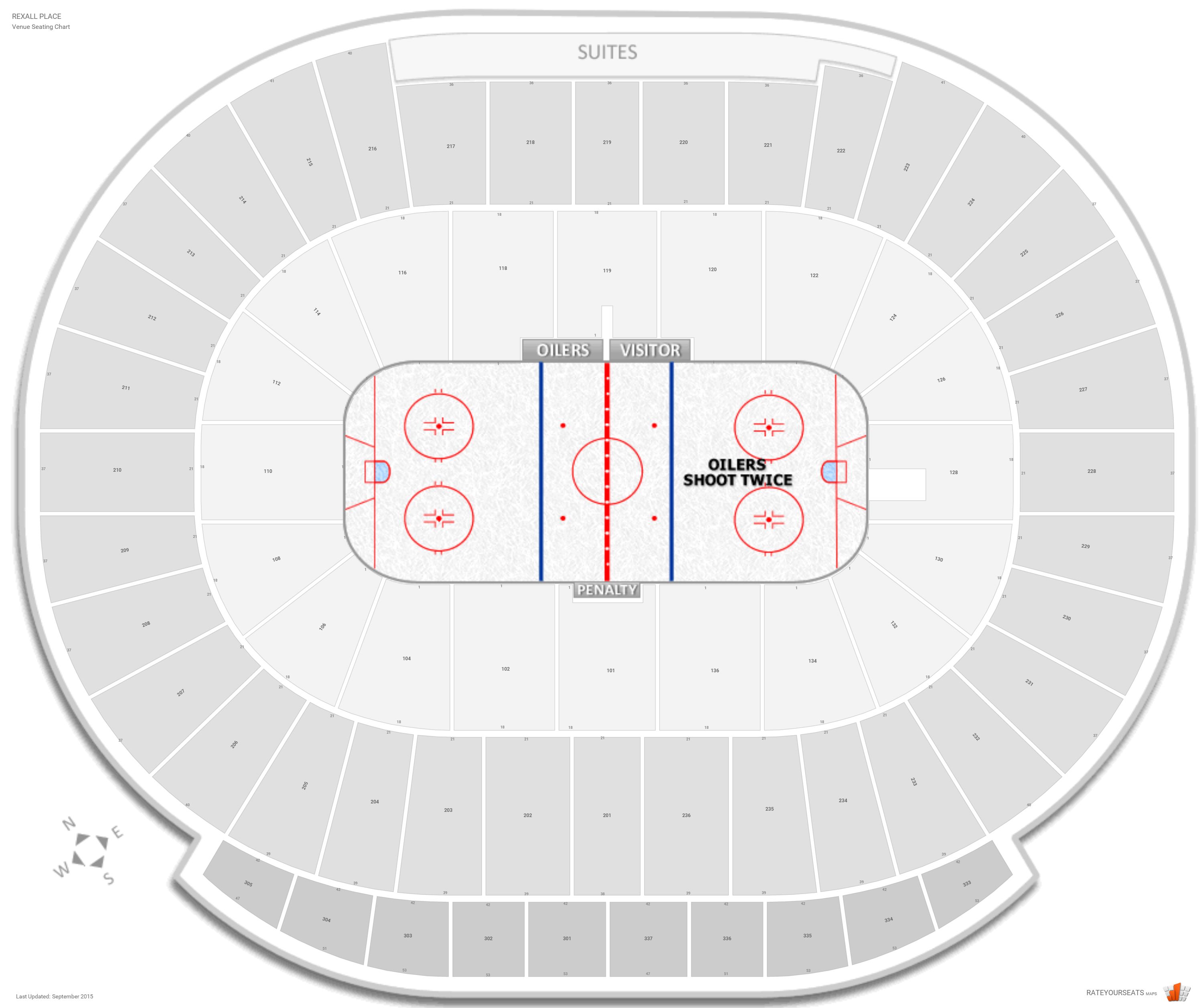 Rogers Place Edmonton Seating Chart With Seat Numbers