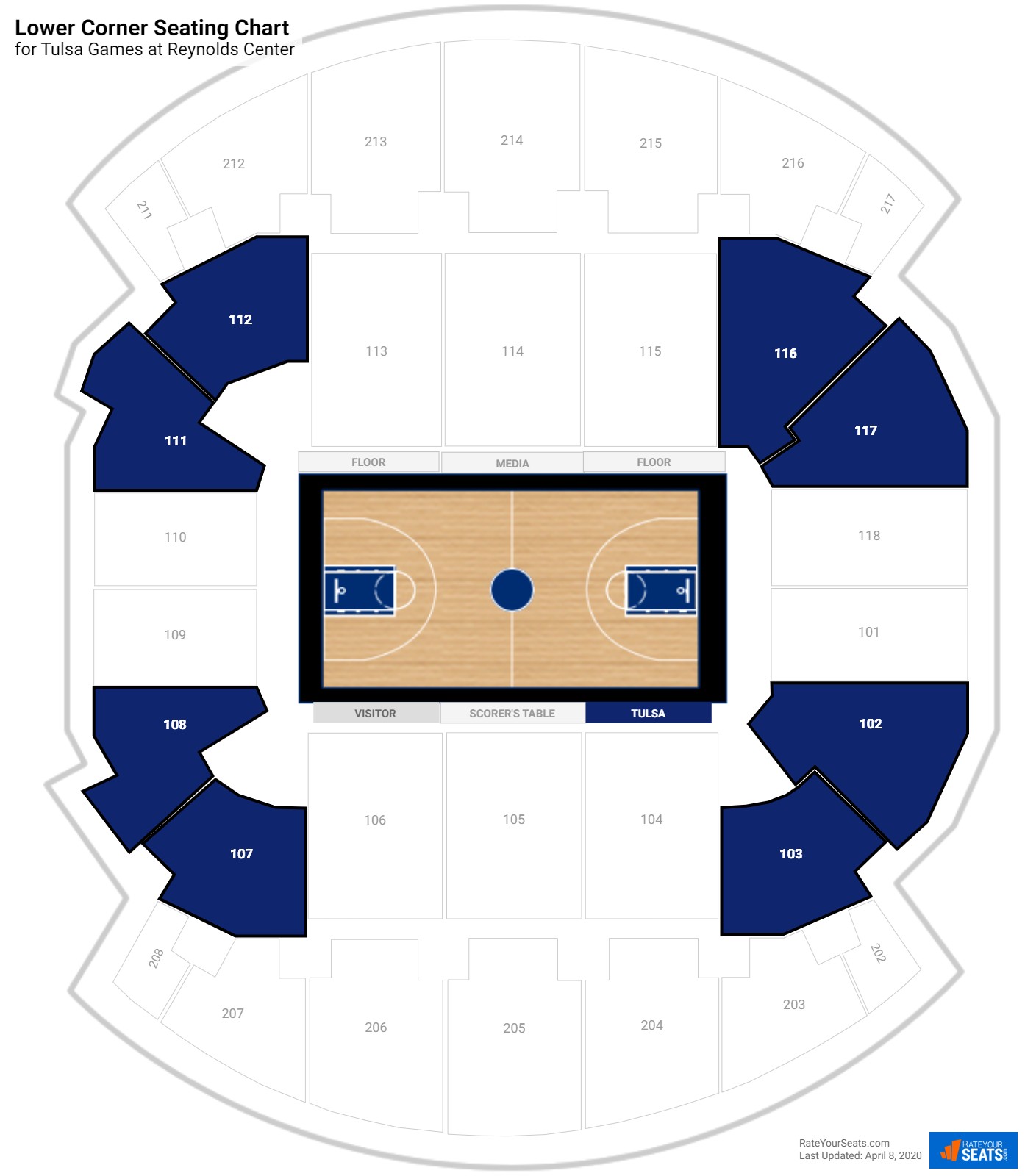 Tu Basketball Seating Chart