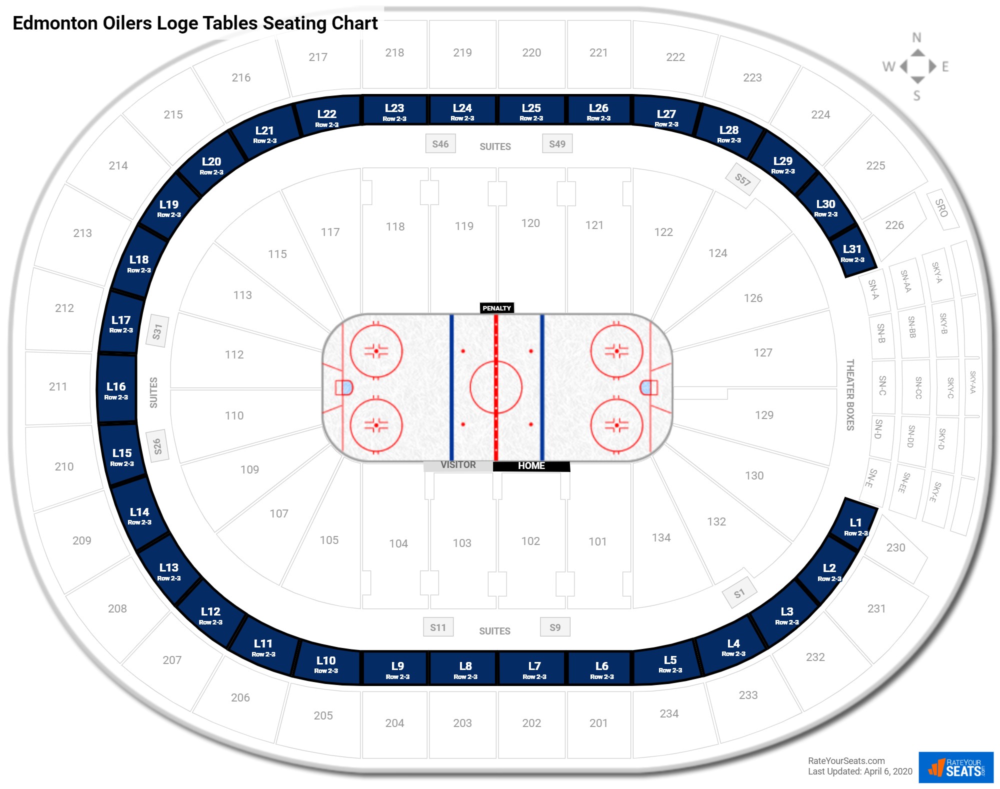 Rogers Place Edmonton Seating Chart