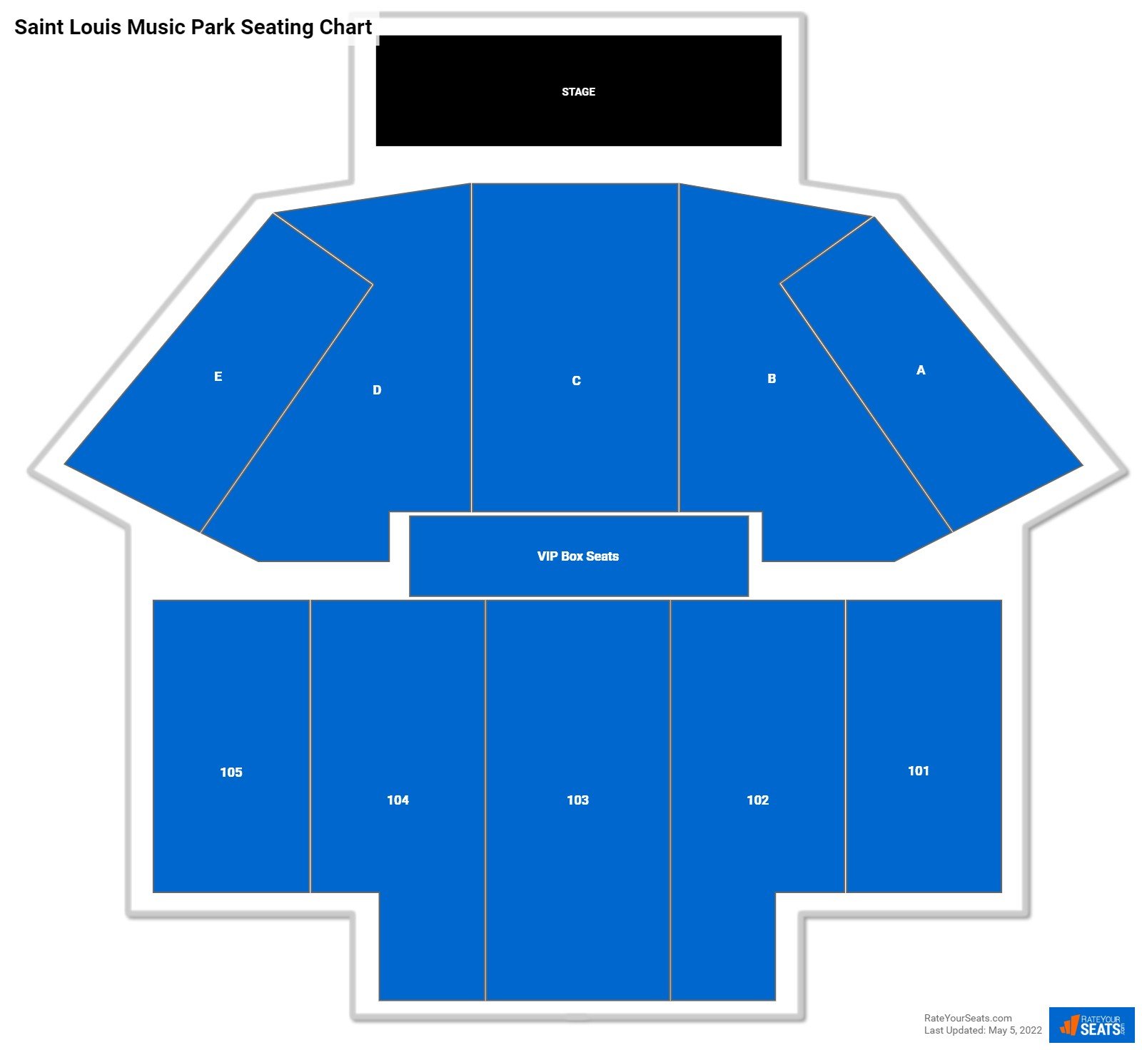 Saint Louis Music Park Concert Seating Chart