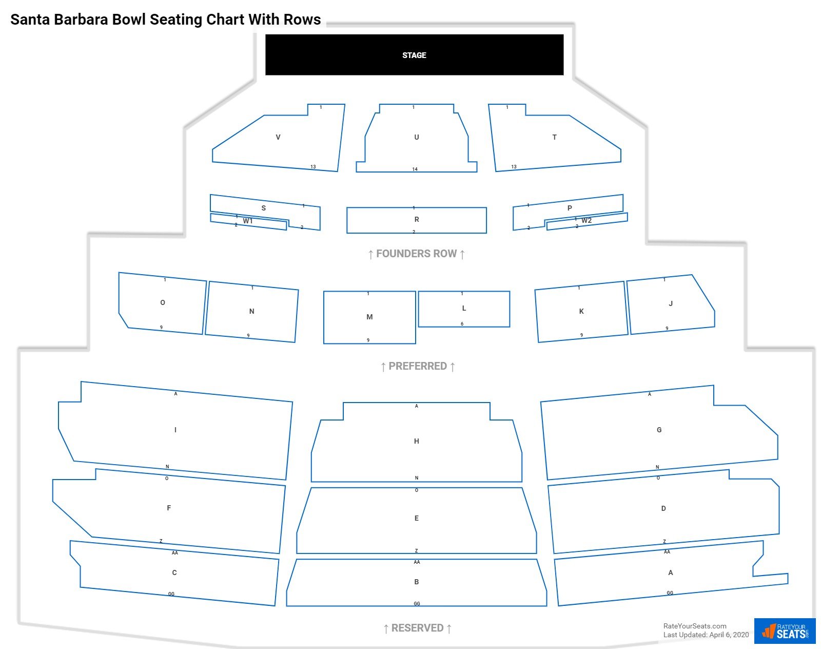 Santa Park Seating Chart